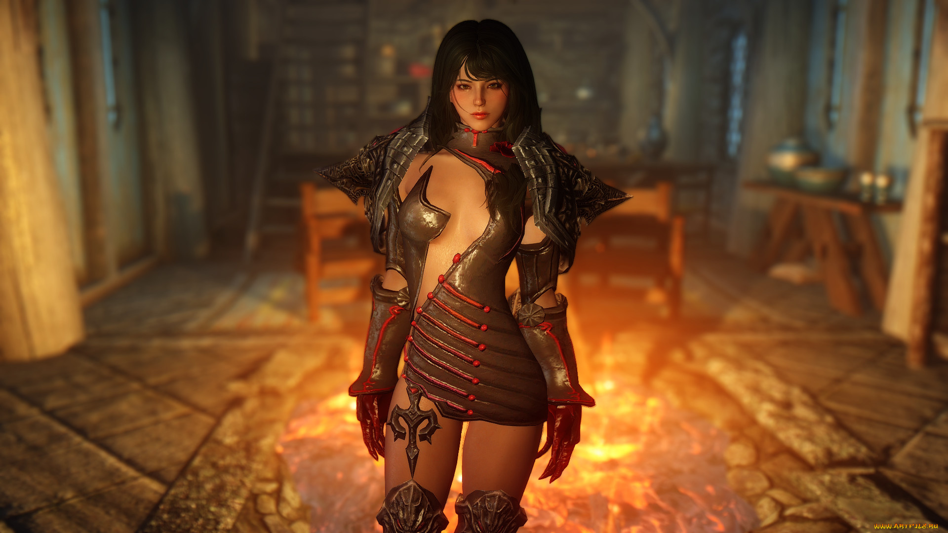 3д, графика, люди, , people, девушка, взгляд, фон