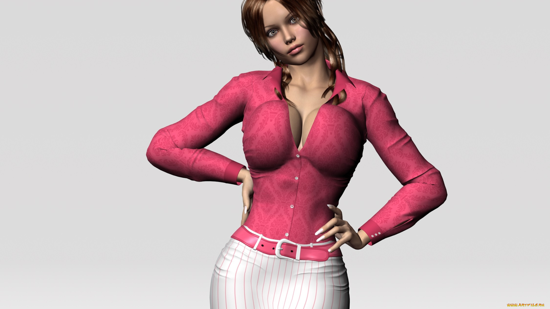 3д, графика, люди, , people, фон, взгляд, девушка