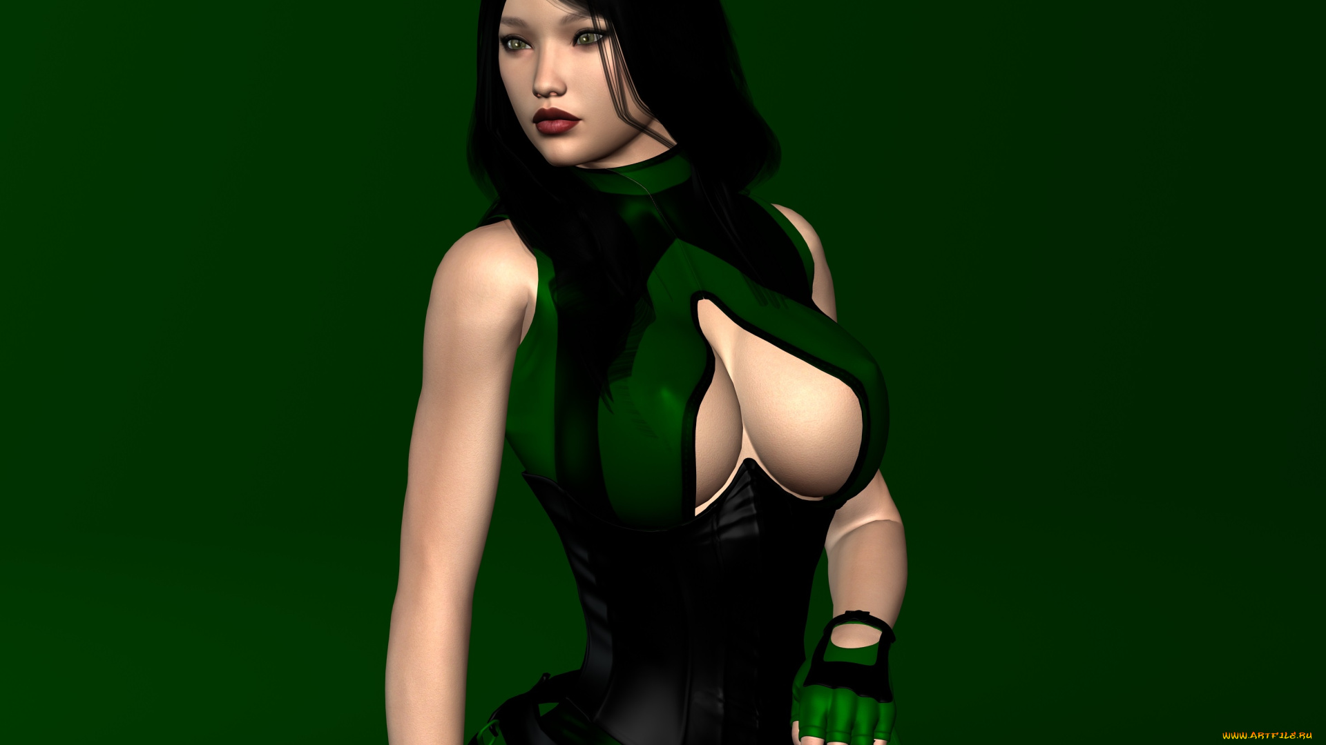 3д, графика, люди, , people, фон, взгляд, девушка