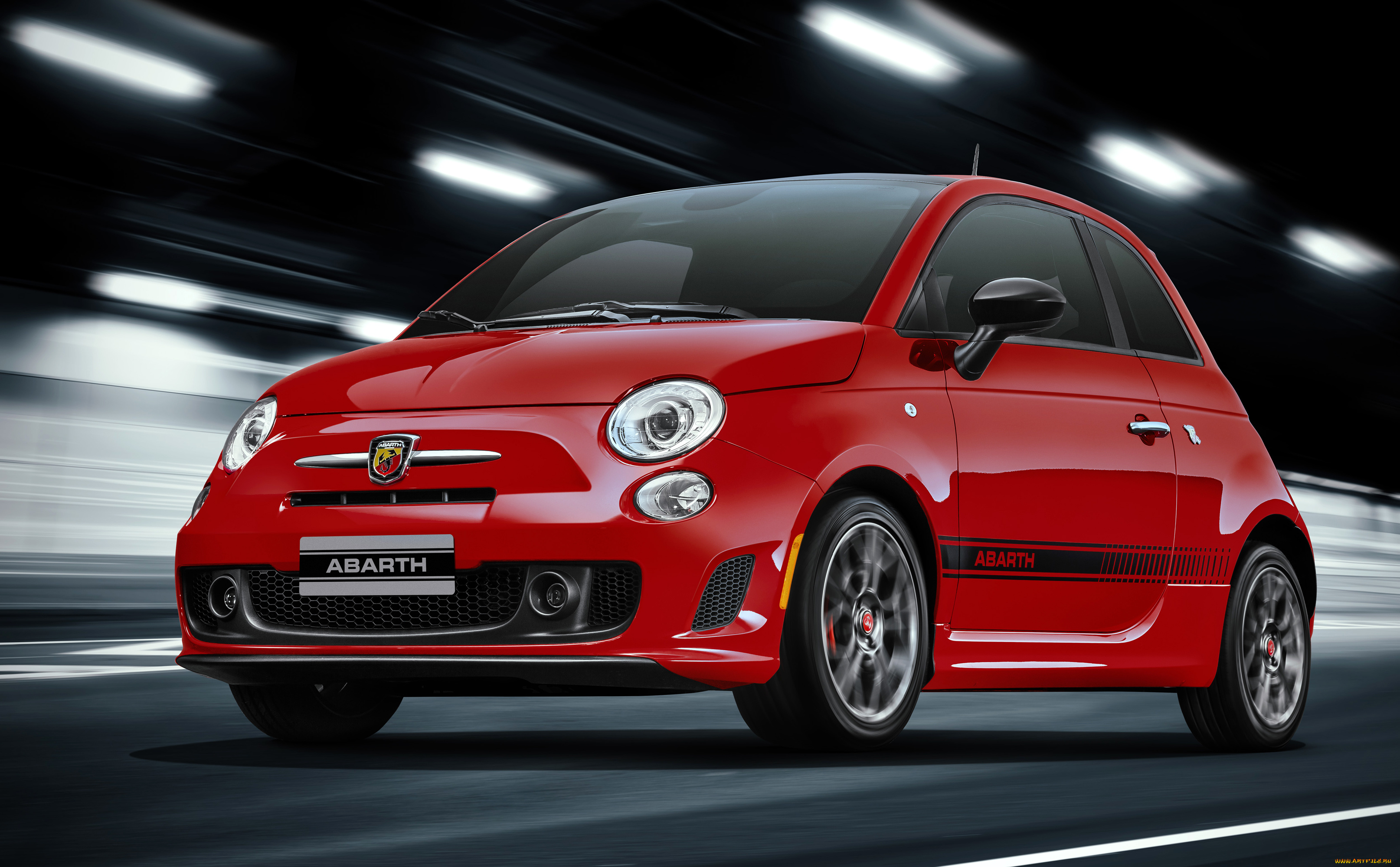 2014, abarth, 500, автомобили, fiat, бордовый, abarth