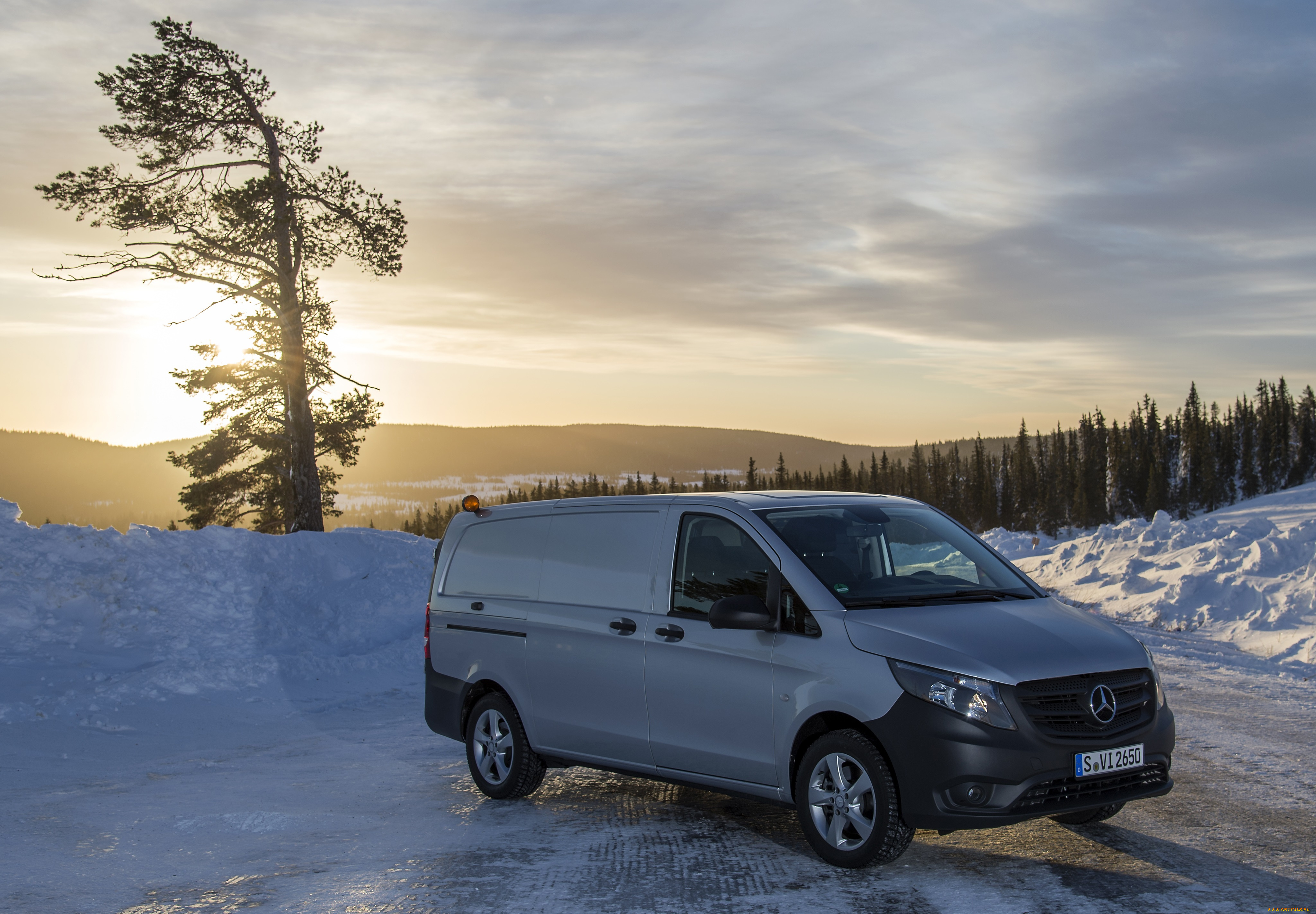 автомобили, mercedes-benz, vito, panel, van, 4x4, w639, 2015г