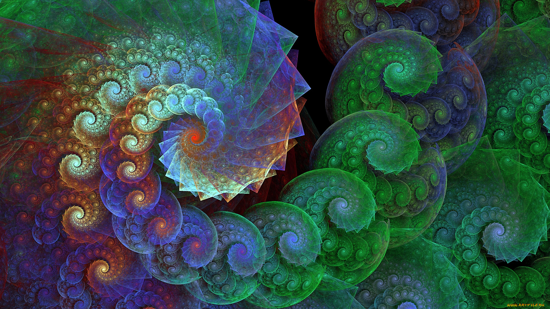 3д, графика, фракталы, , fractal, цвета, фон, узор