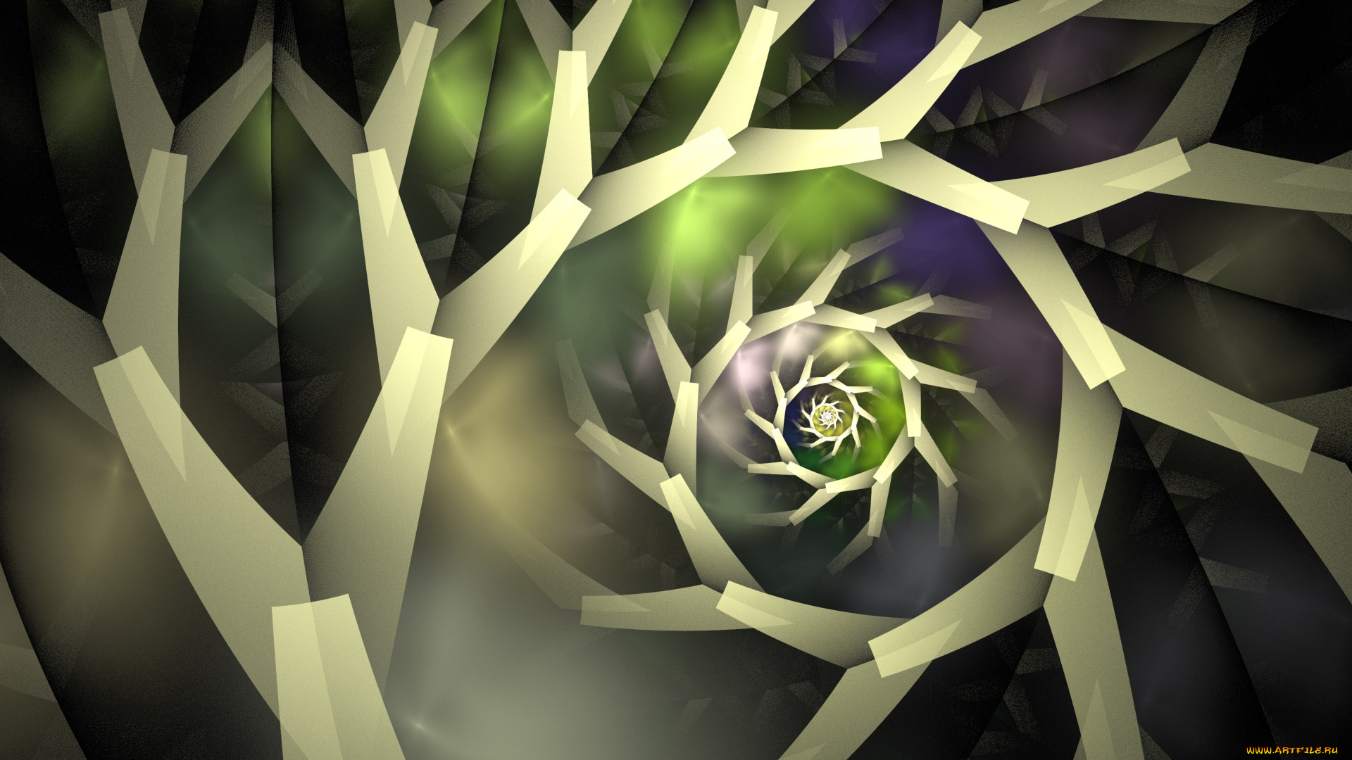 3д, графика, фракталы, , fractal, фон, узор, цвета