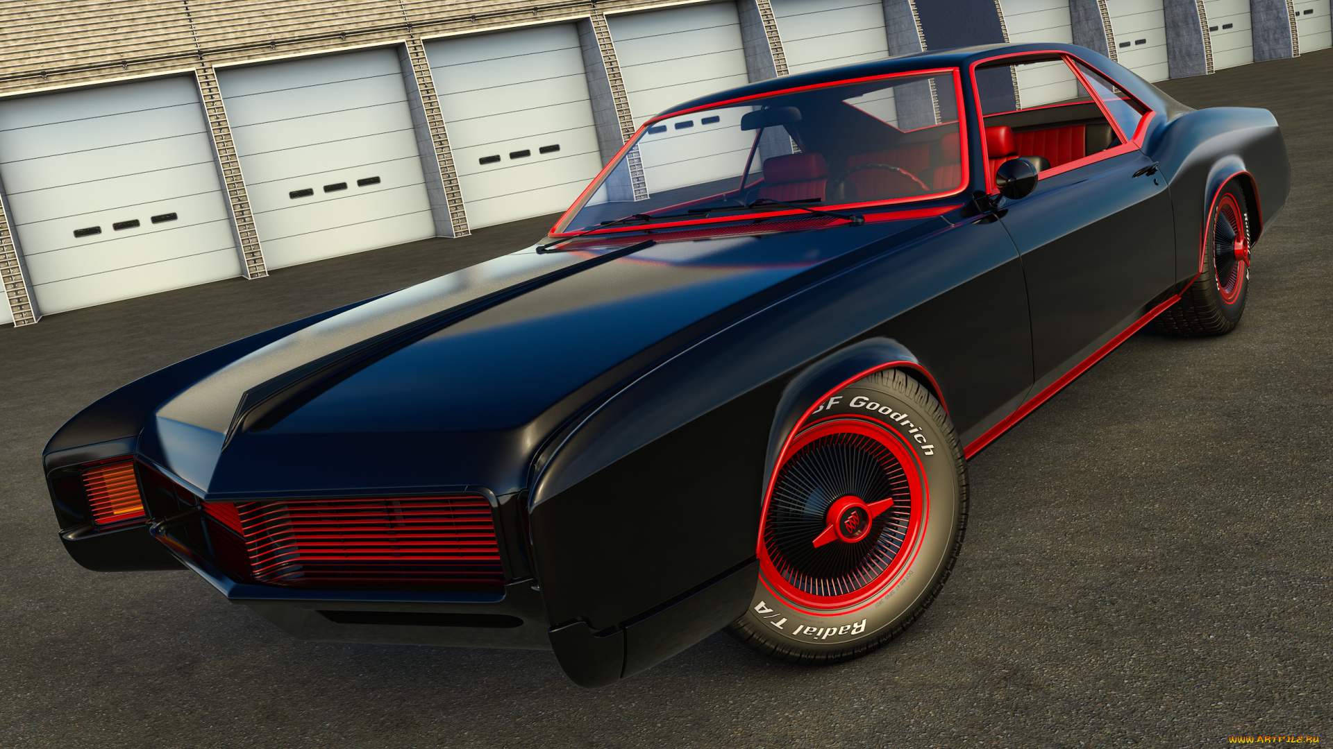 автомобили, 3д, фон, автомобиль