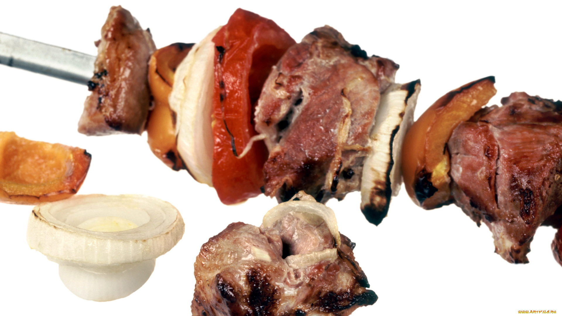 еда, шашлык, , барбекю, мясо, лук