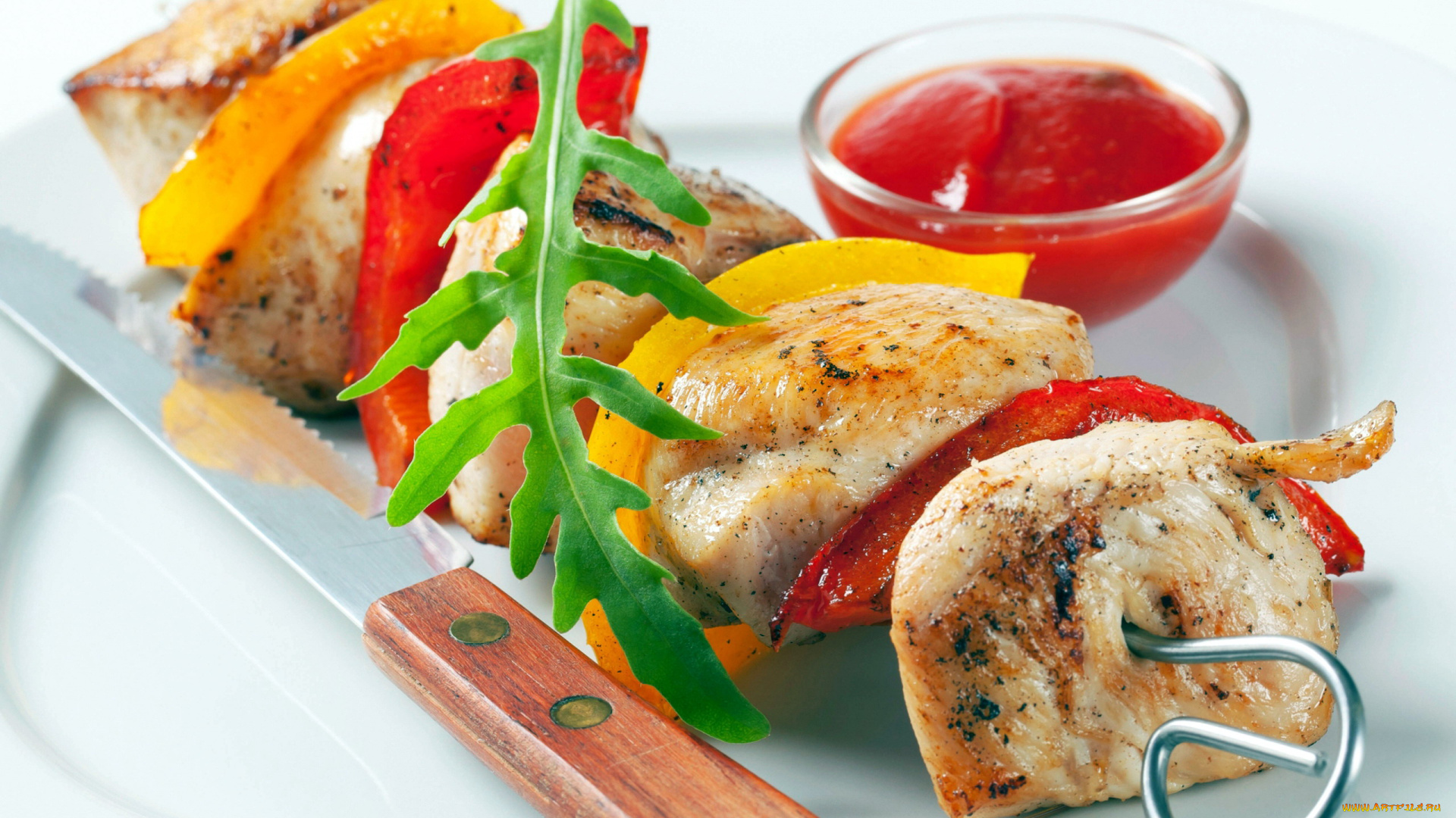 еда, шашлык, , барбекю, соус, перец, мясо