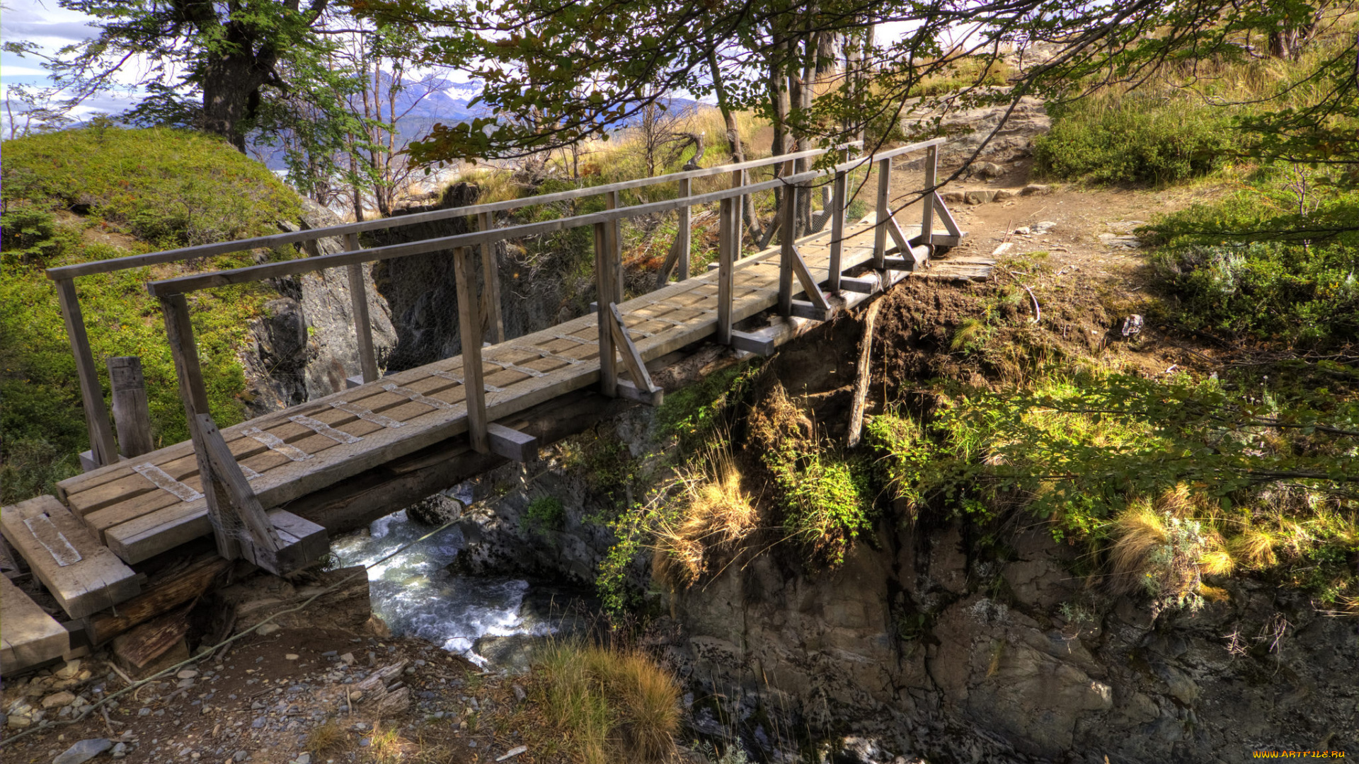 природа, дороги, тракт