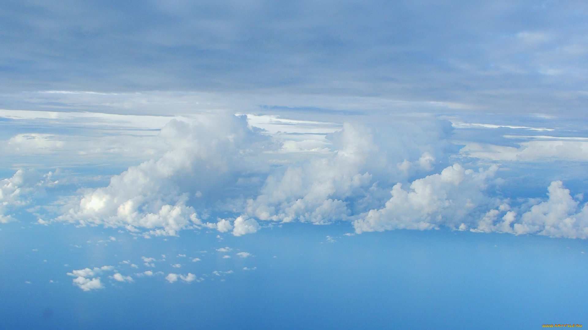 природа, облака