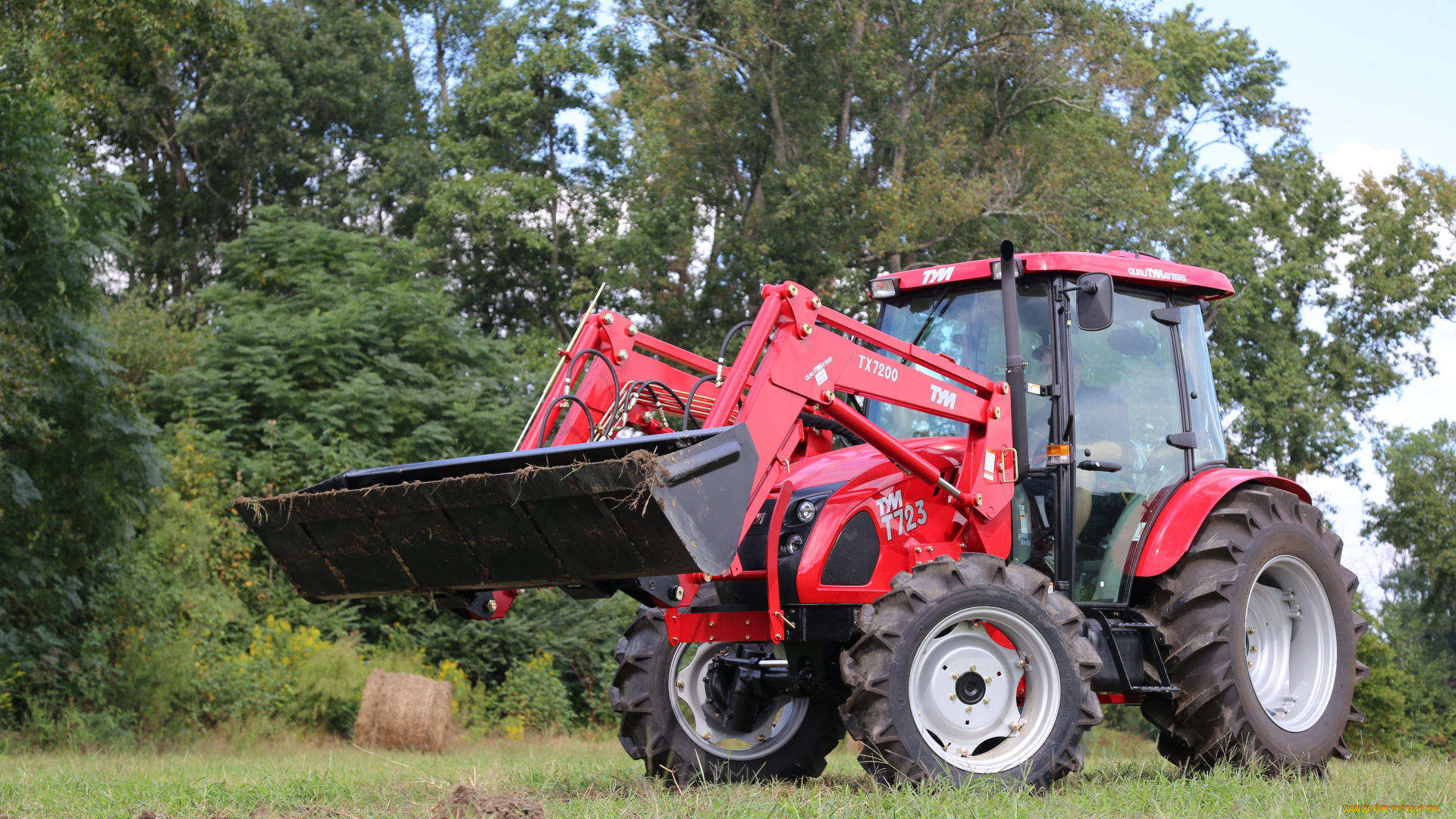 техника, фронтальные, погрузчики, tym