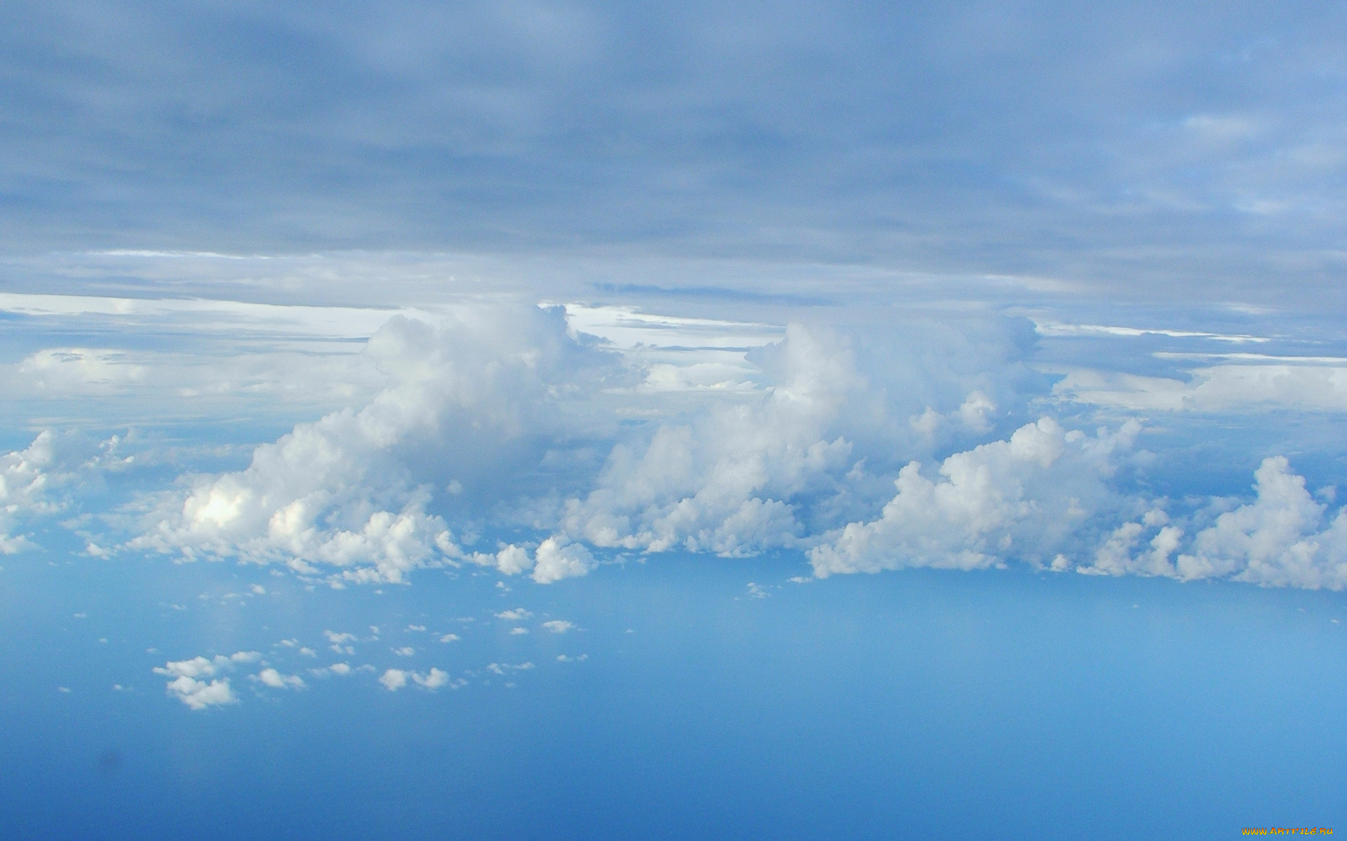 природа, облака