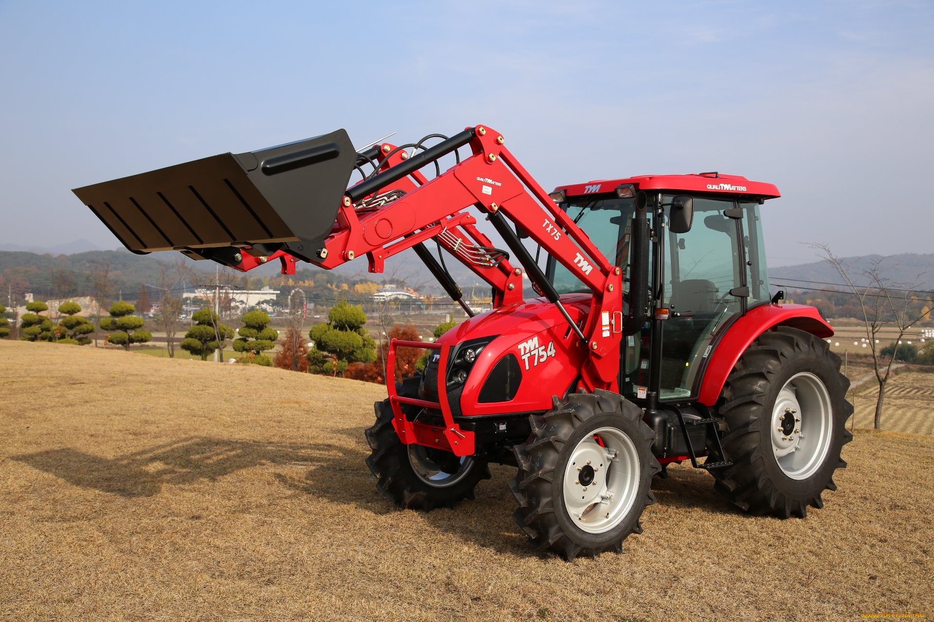 техника, фронтальные, погрузчики, tym