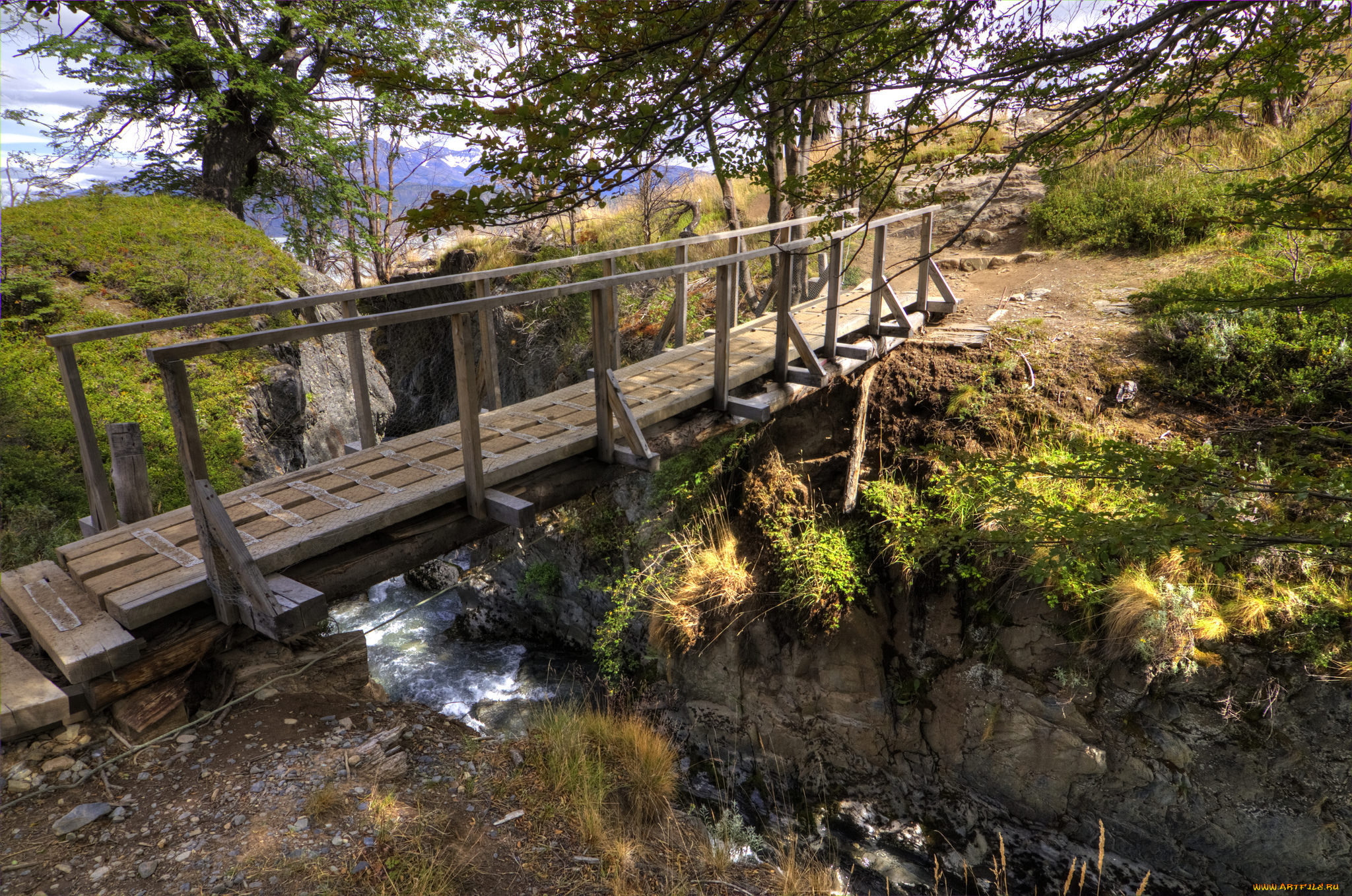 природа, дороги, тракт