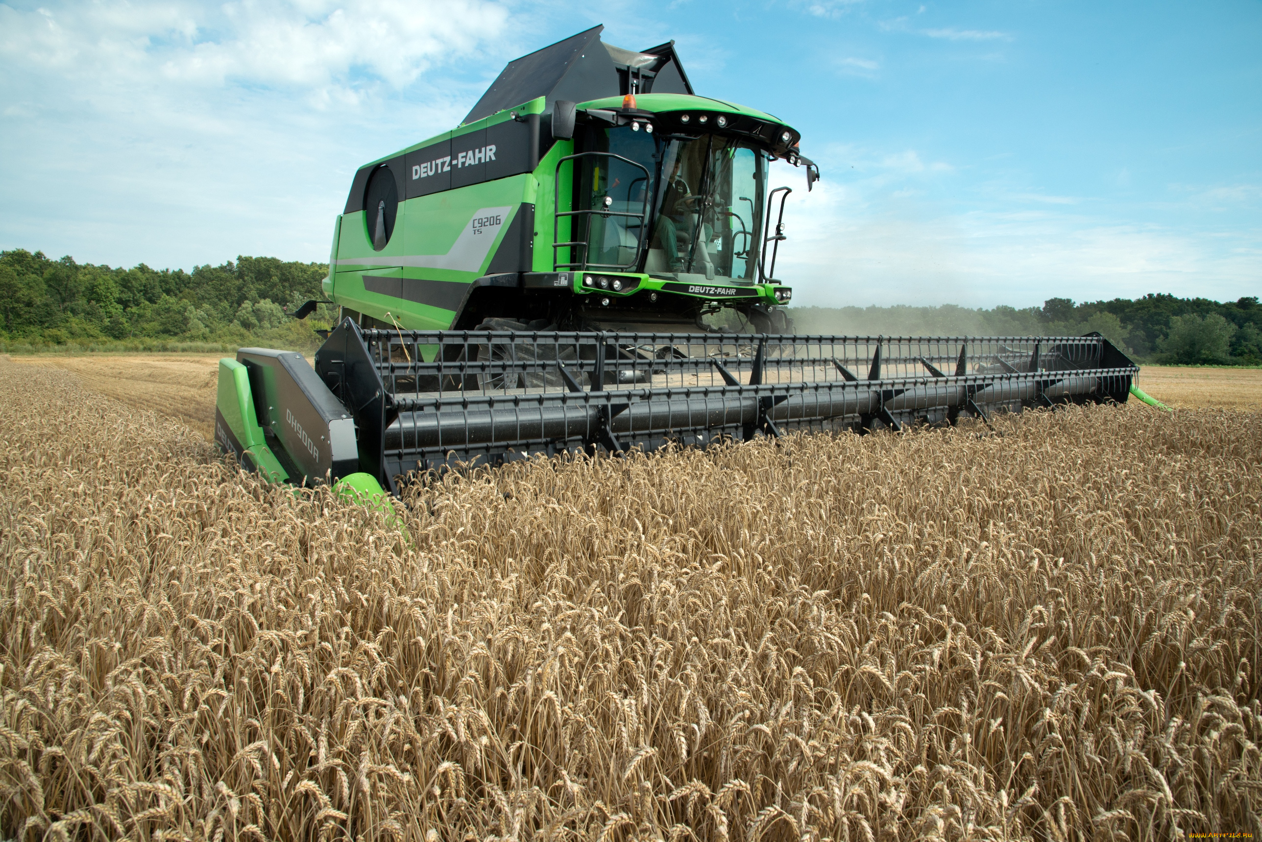 техника, комбайны, deutz-fahr