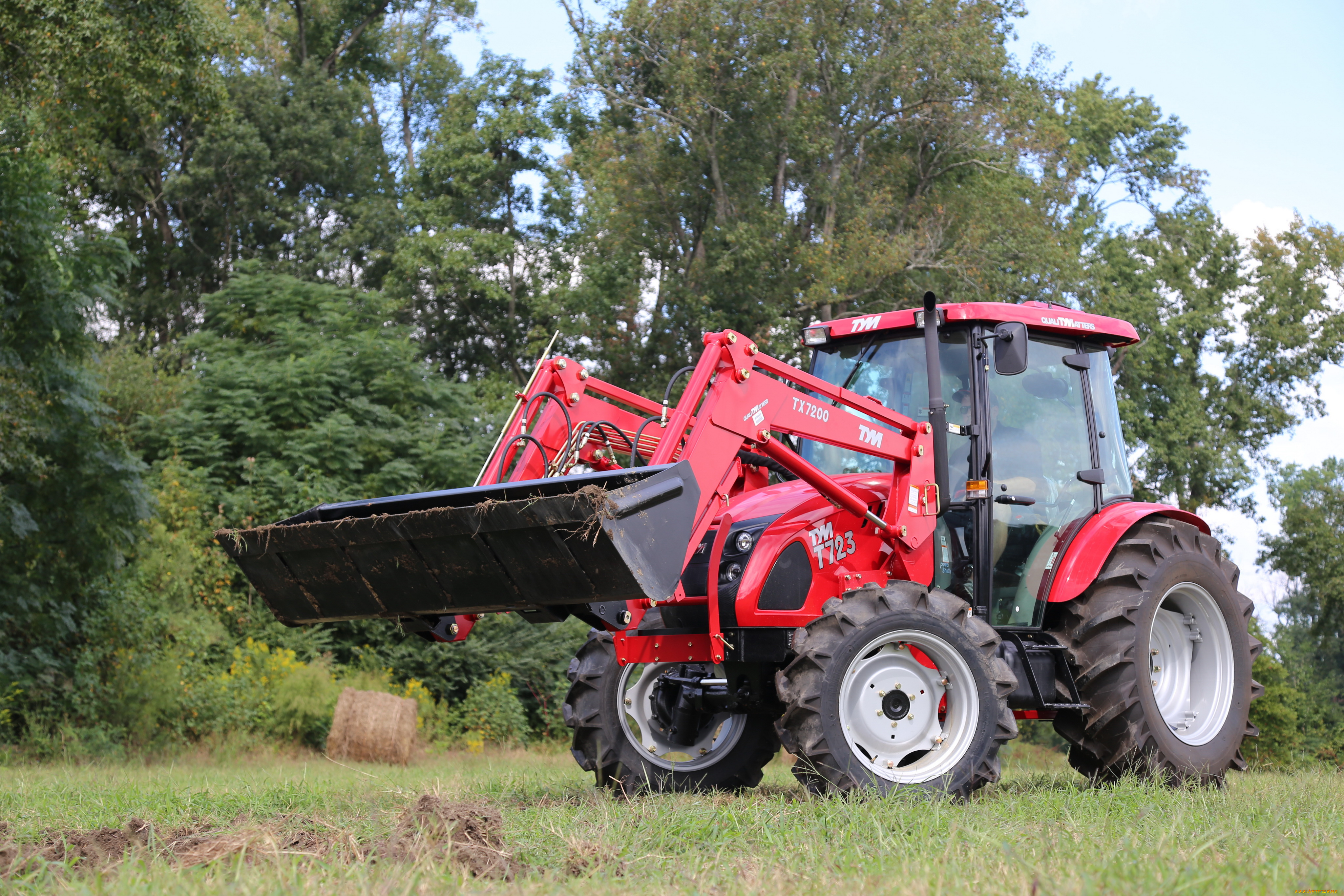 техника, фронтальные, погрузчики, tym