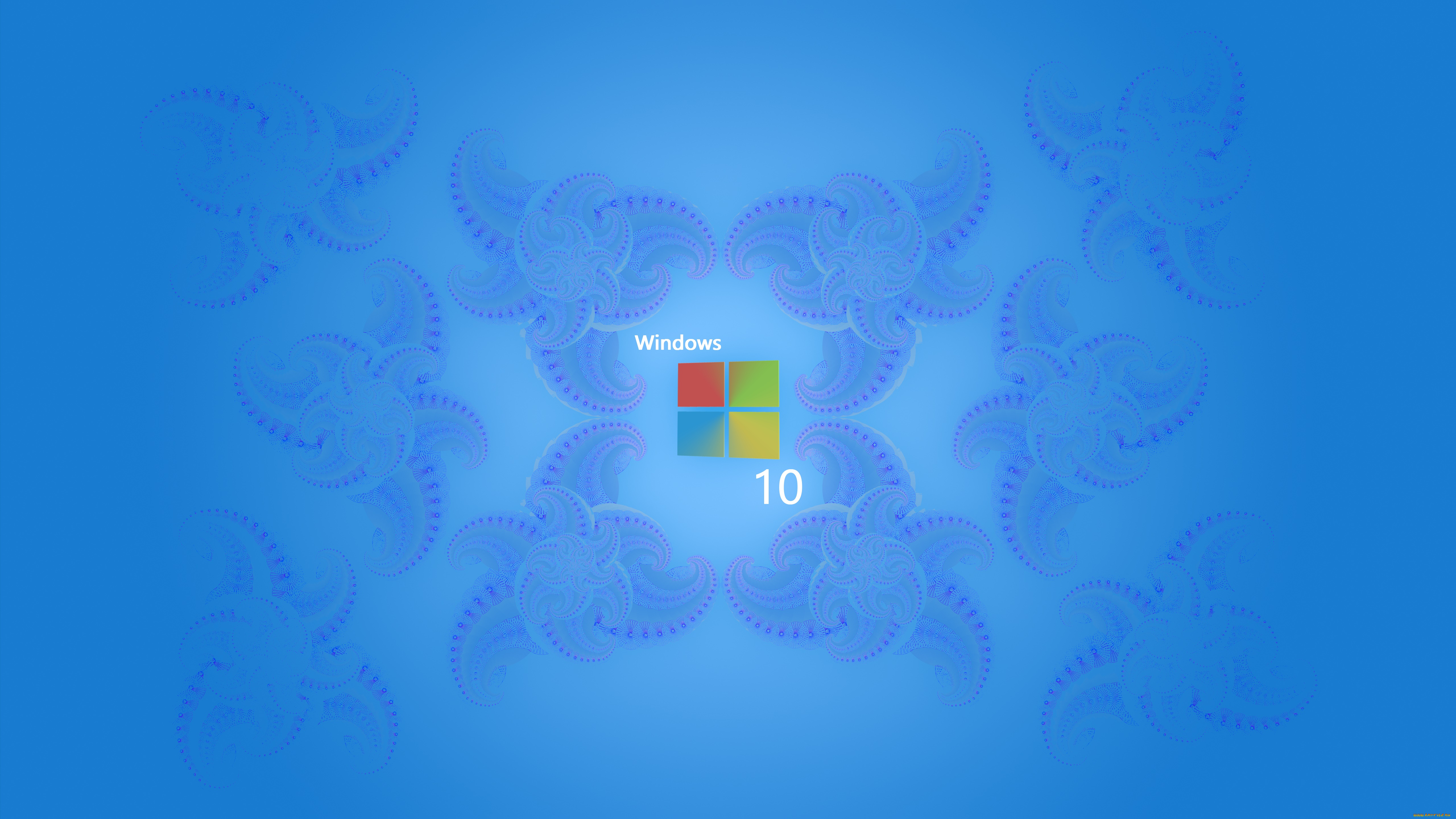 компьютеры, windows, , 10, логотип, фон