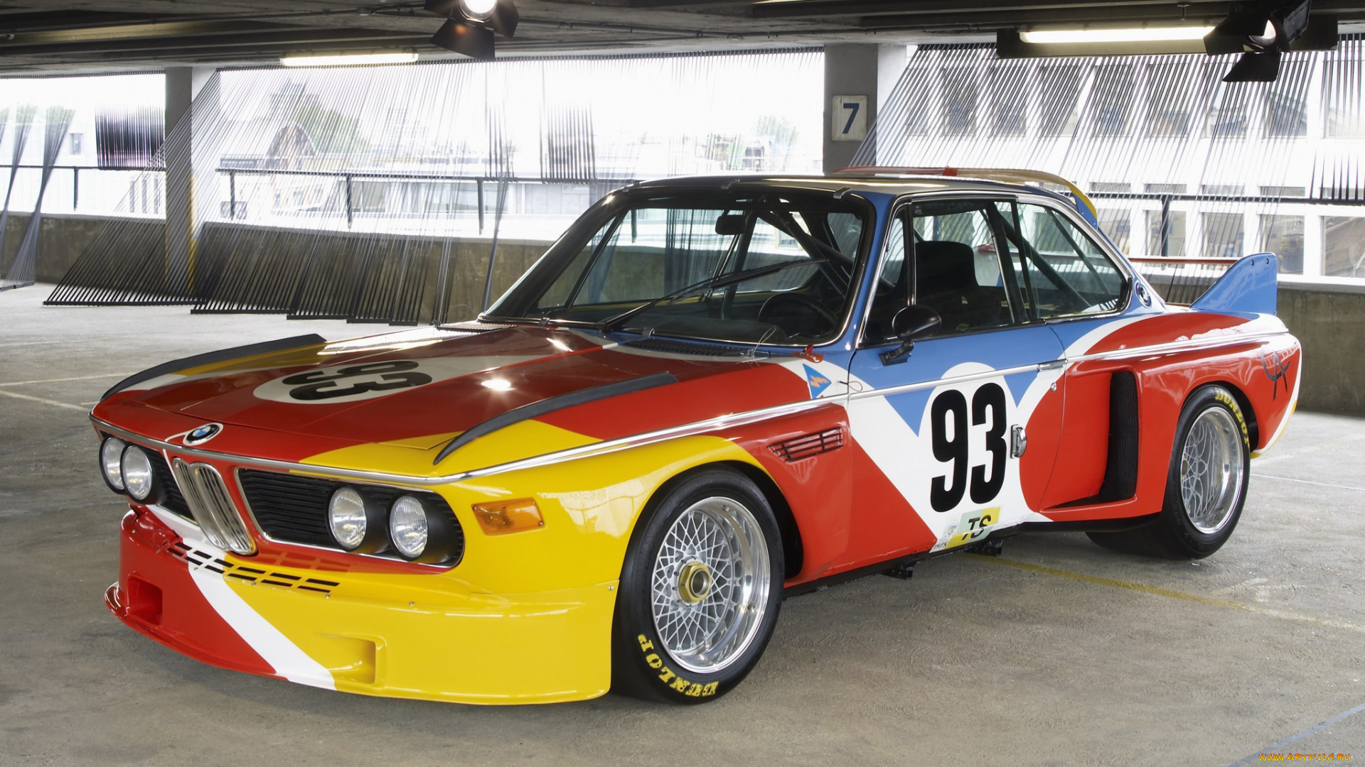 bmw, 3, 0, csl, art, car, by, alexander, calder, 1975, автомобили, bmw, alexander, car, art, 1975, calder, csl, 3-0