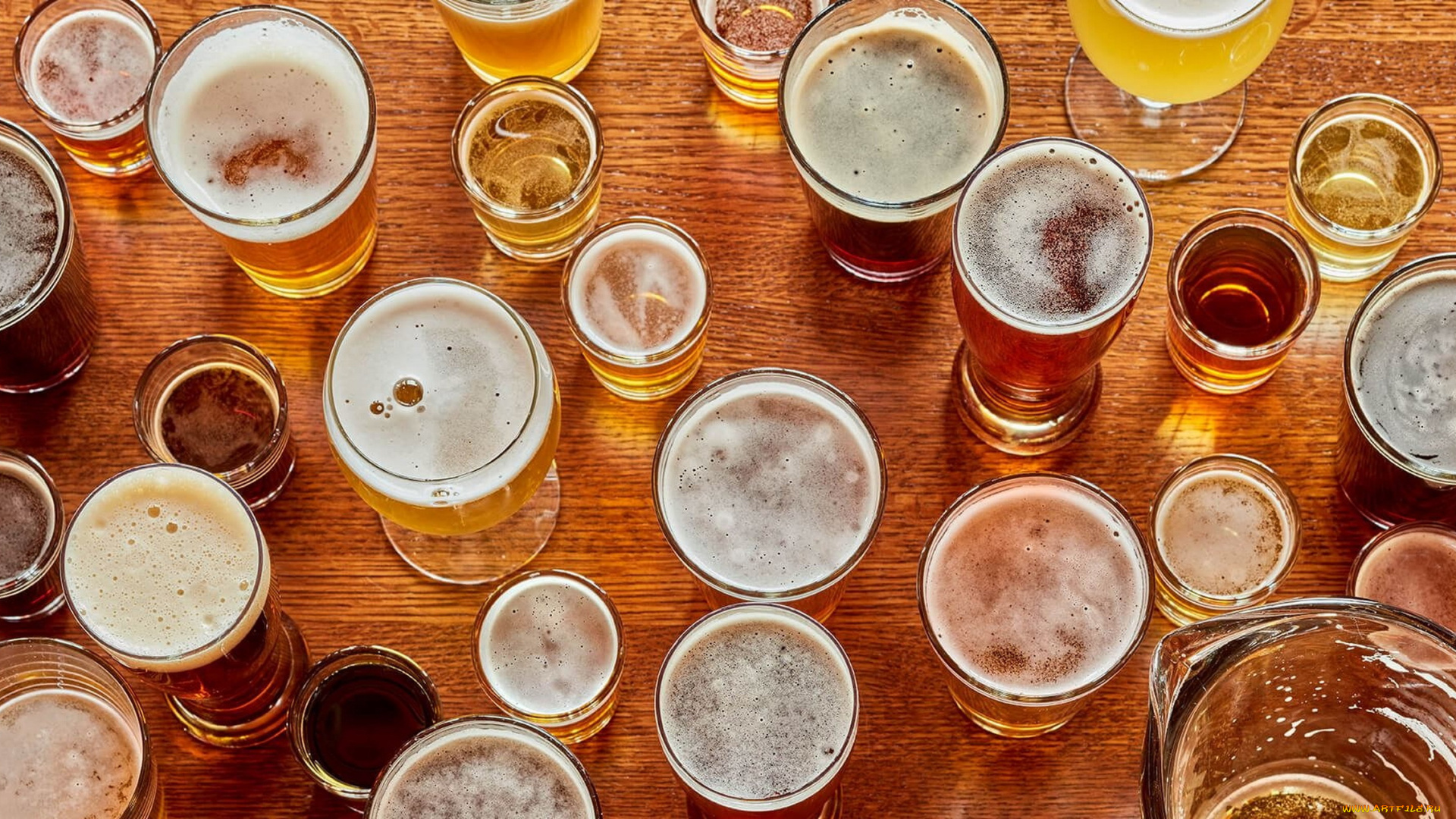 еда, напитки, , пиво, ассорти, пена, пиво, бокалы