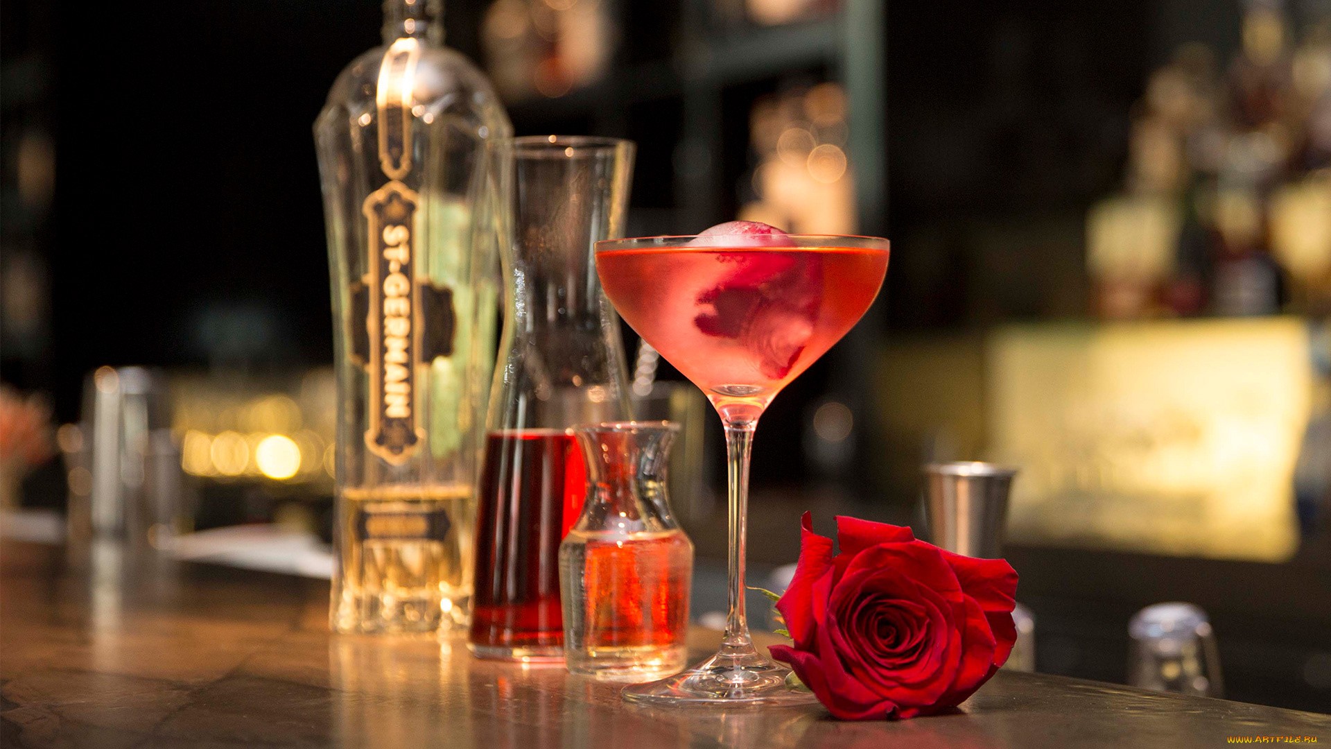 еда, напитки, роза, коктейль, вино