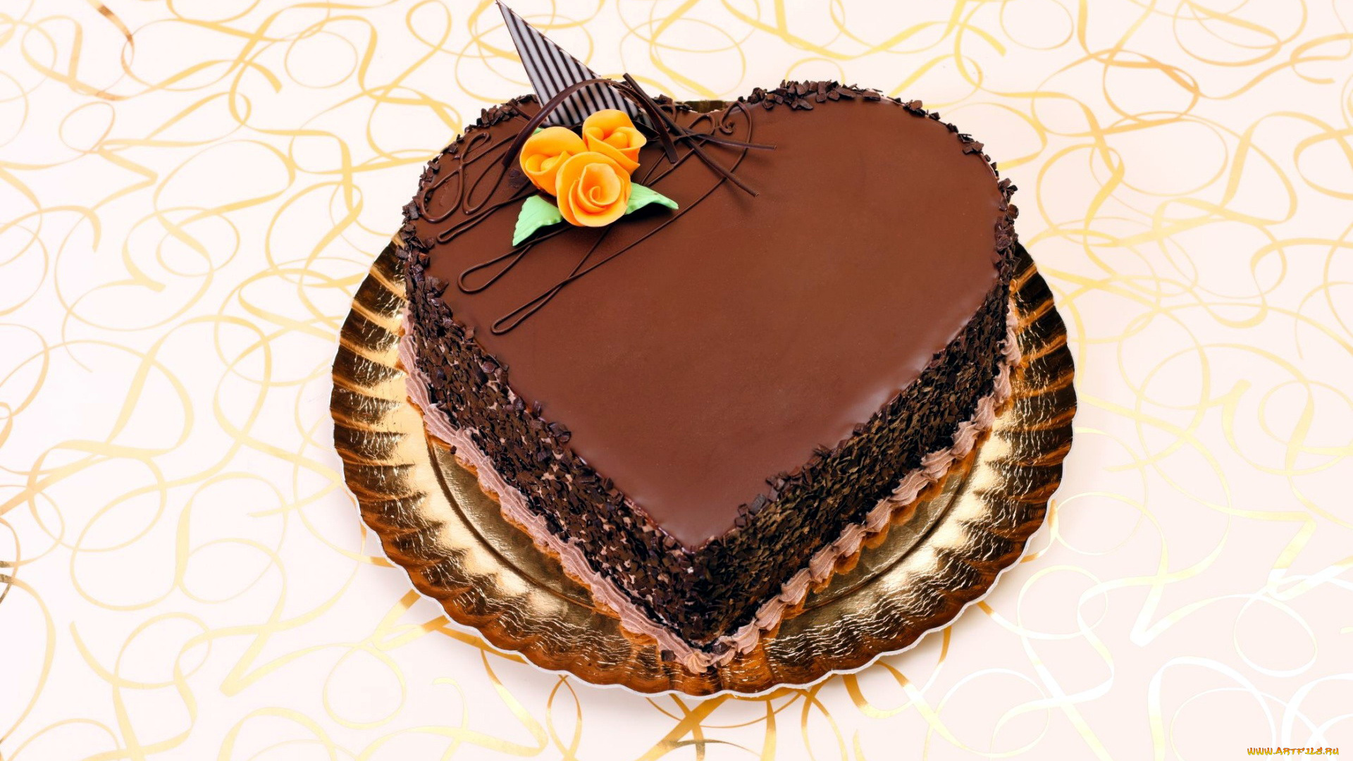 еда, торты, шоколадный, торт