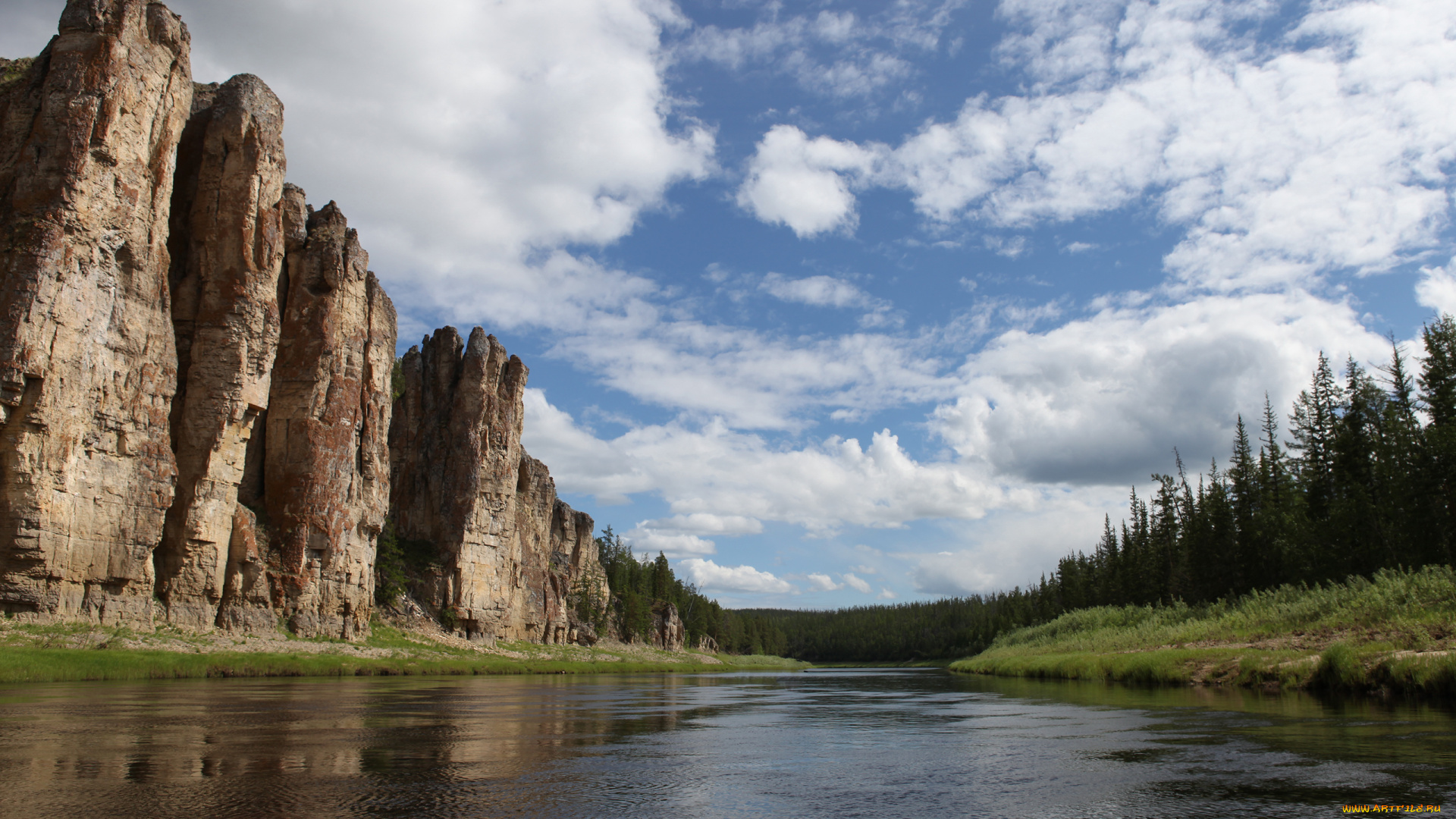 lena, pillars, природа, реки, озера, lena, pillars, горы, скалы, пейзаж, лес, река