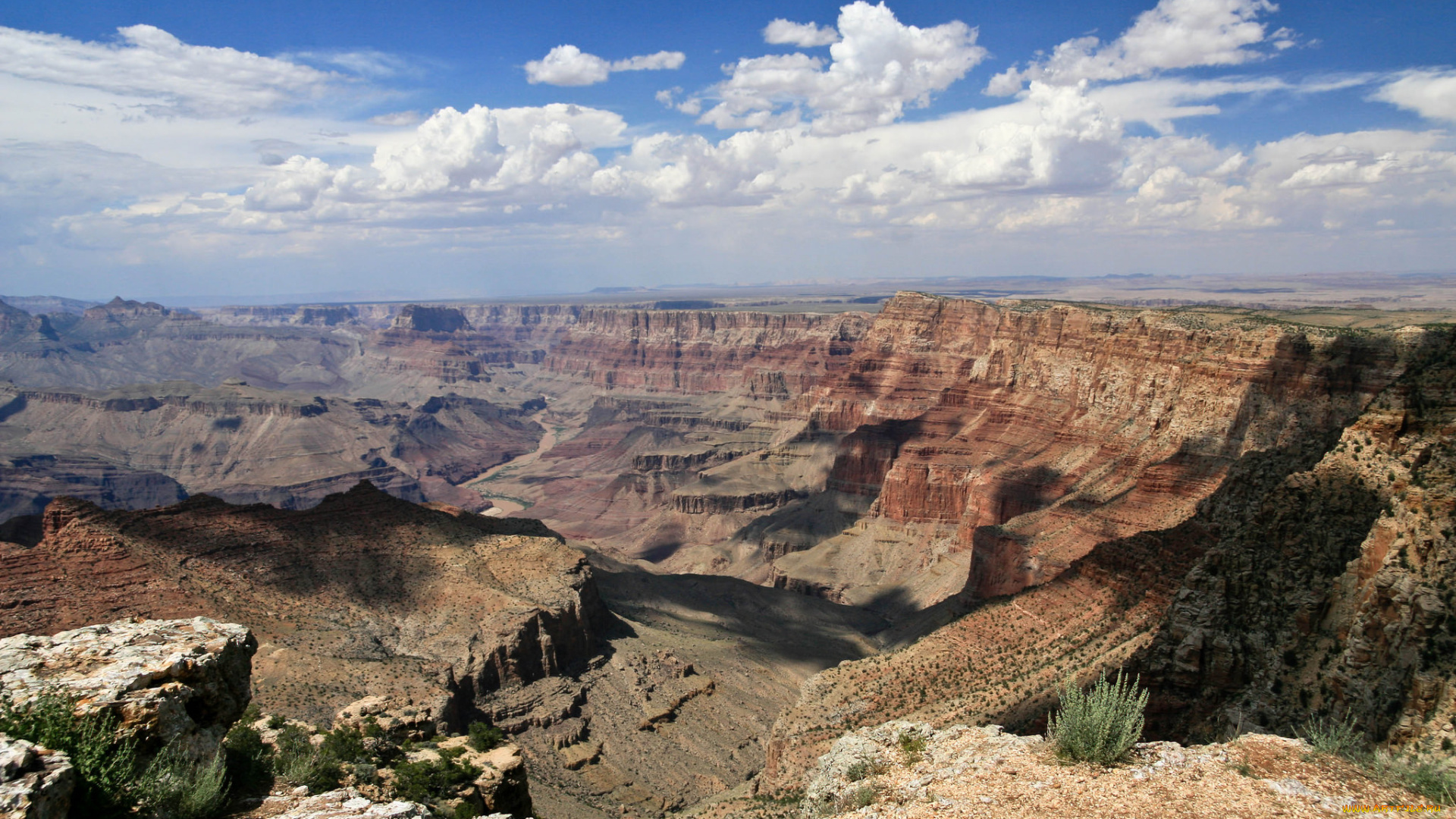 природа, горы, простор