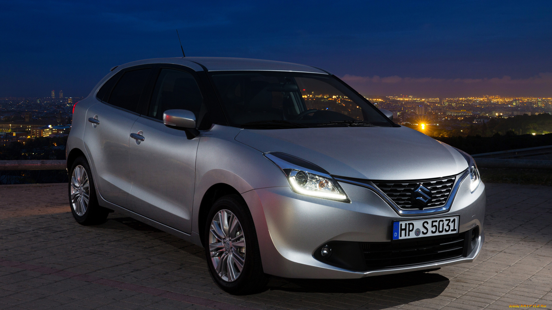 suzuki, baleno, 2015, автомобили, suzuki, baleno, 2015, серый, металлик