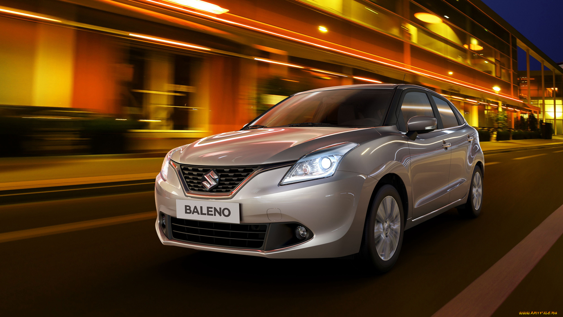 suzuki, baleno, 2015, автомобили, suzuki, baleno, 2015, серый, металлик