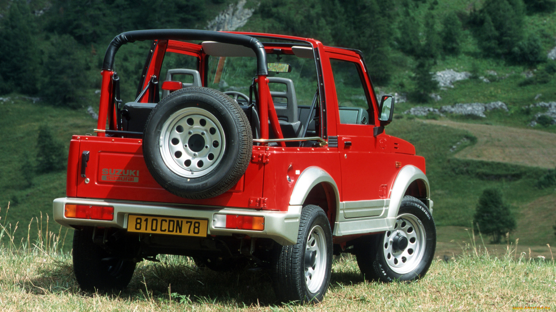 suzuki, samurai, 1995, автомобили, suzuki, 1995, samurai
