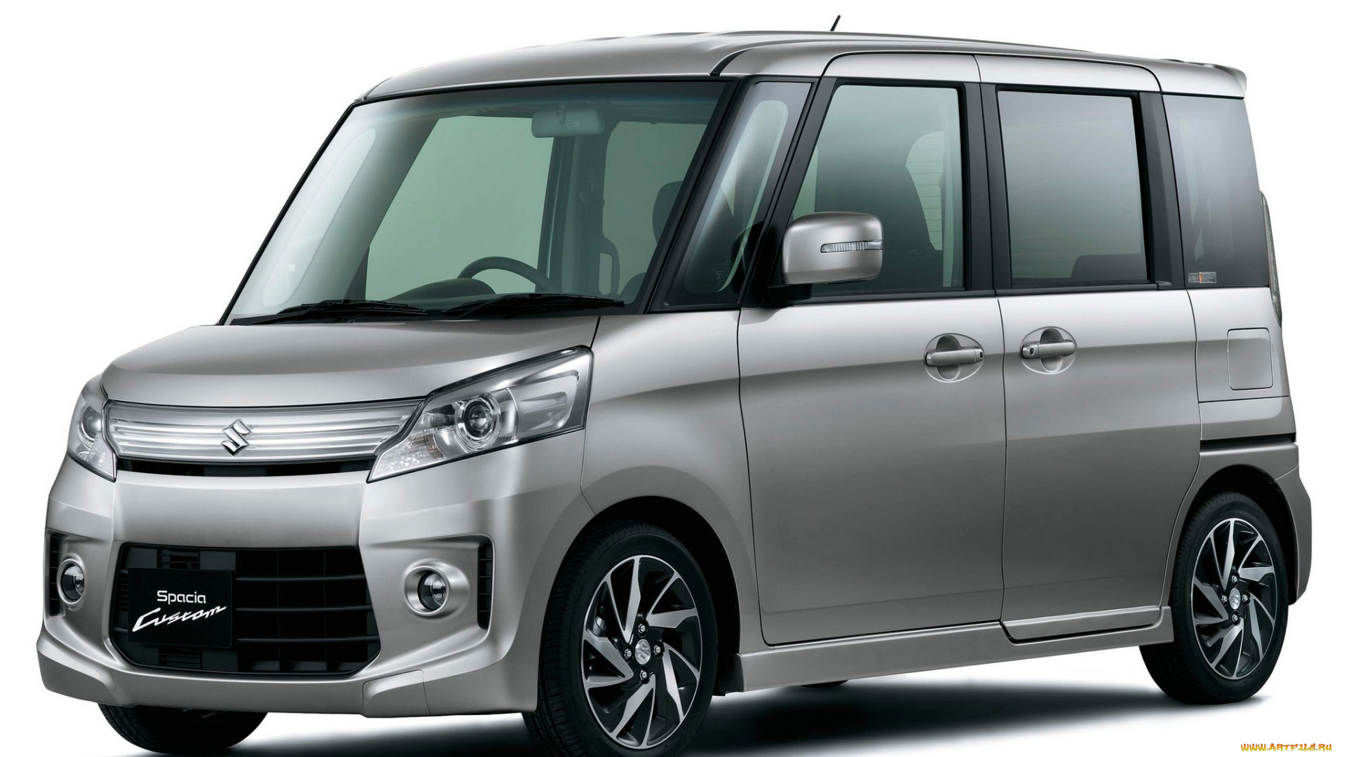 suzuki, spacia, custom, 2013, автомобили, suzuki, spacia, custom, 2013, серый, металлик