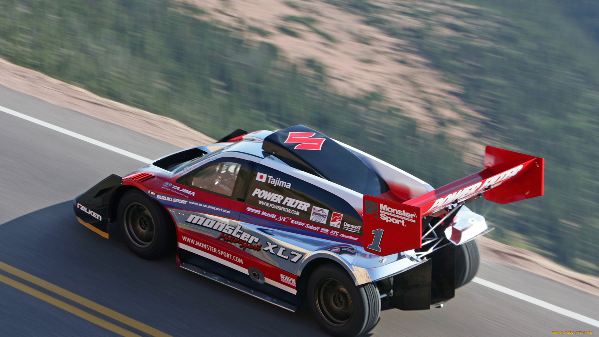 suzuki, sport, xl7, hill, climb, special, 2007, автомобили, suzuki, sport, xl7, hill, climb, special, 2007