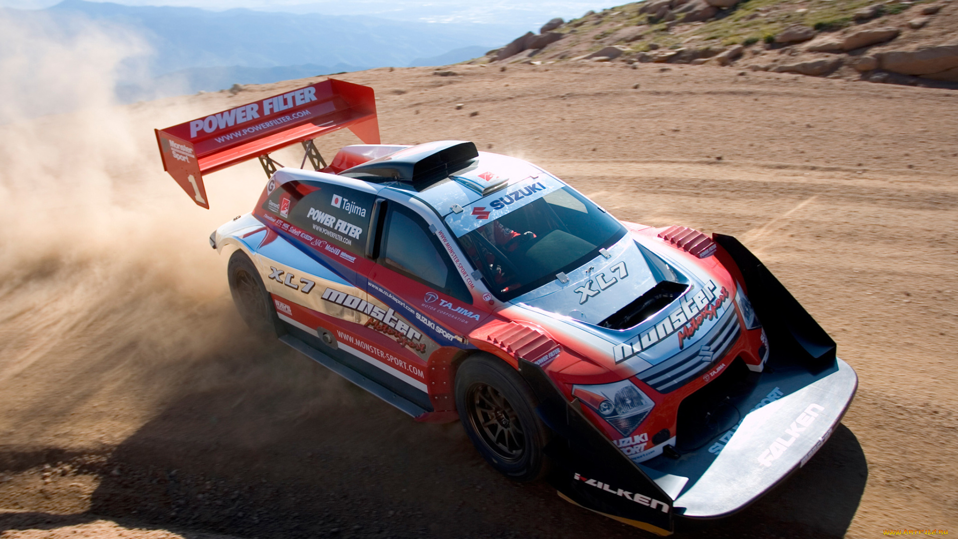 suzuki, sport, xl7, hill, climb, special, 2007, автомобили, suzuki, sport, xl7, hill, climb, special, 2007