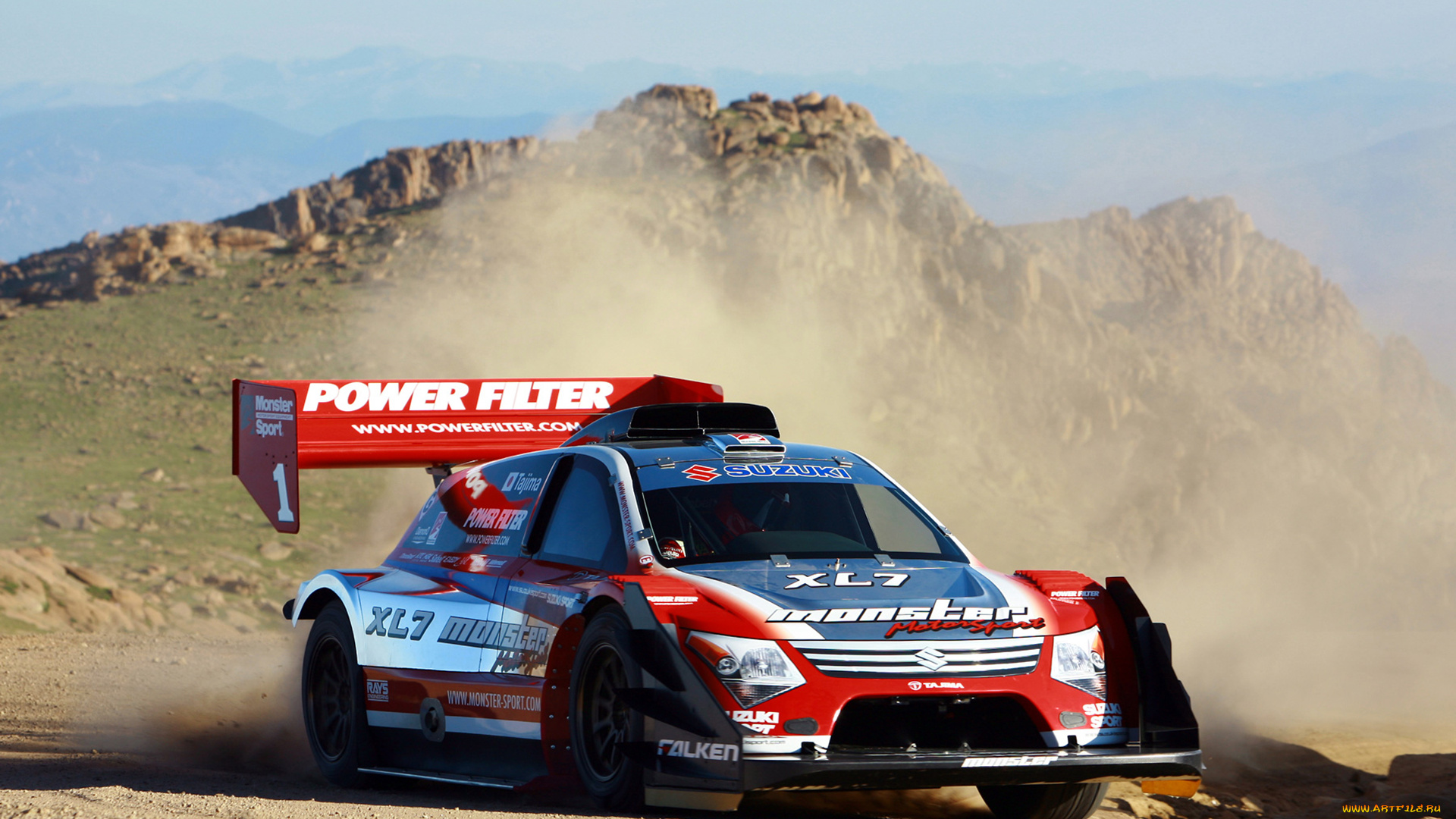 suzuki, sport, xl7, hill, climb, special, 2007, автомобили, suzuki, sport, xl7, hill, climb, special, 2007