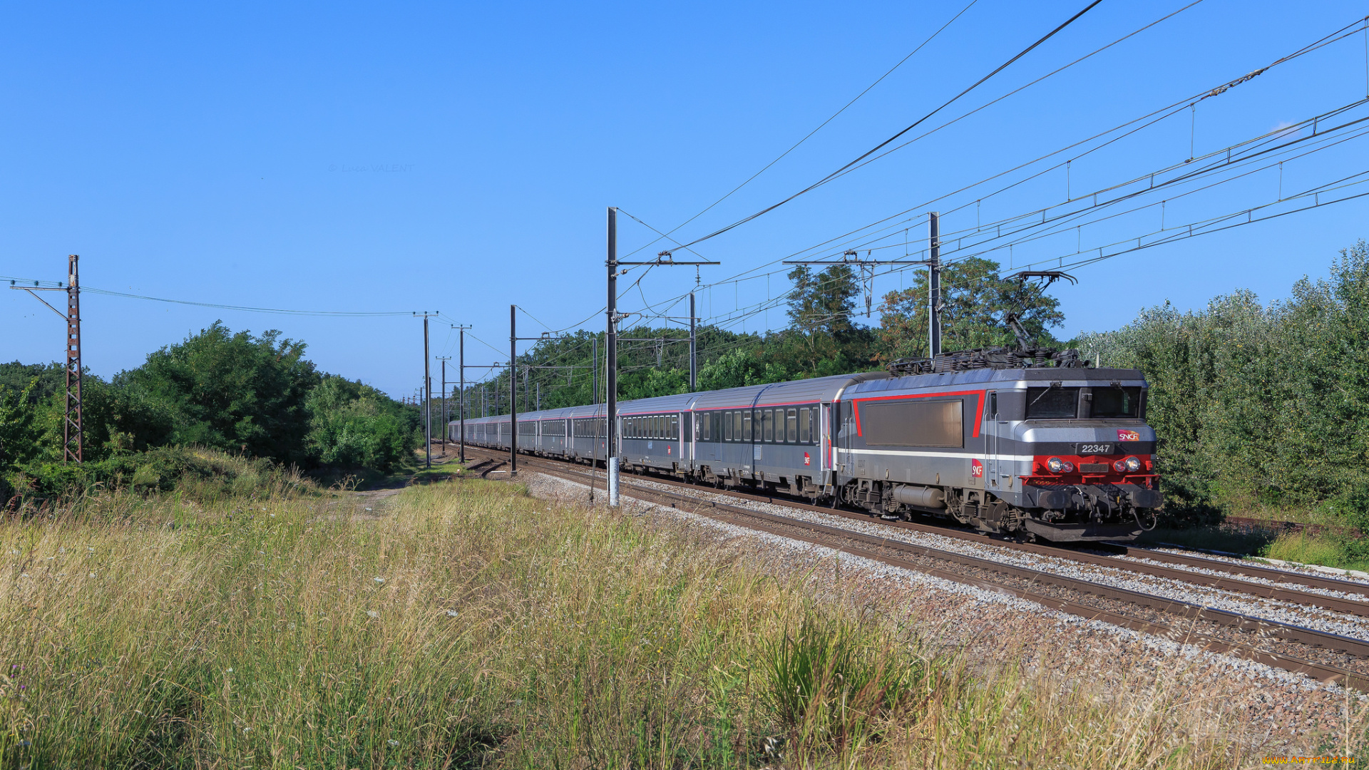 техника, электровозы, локомотив, состав