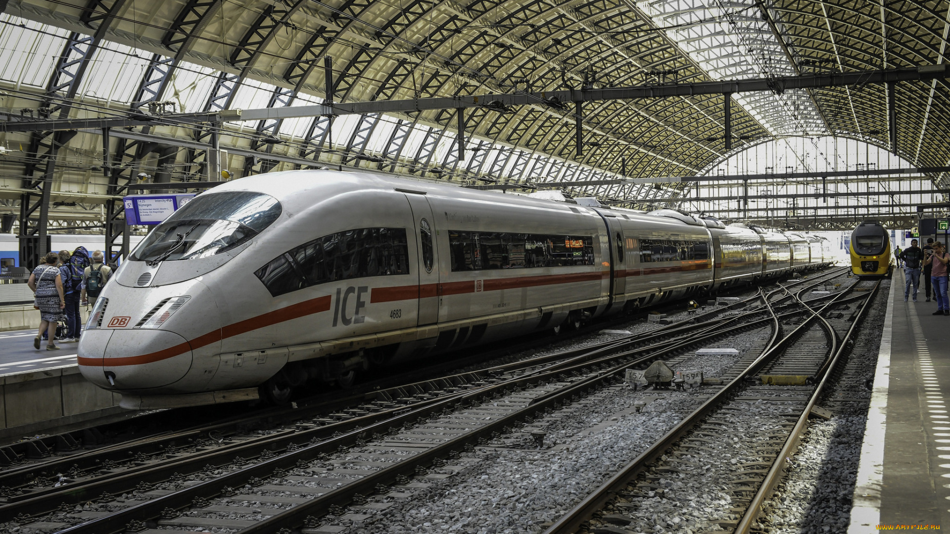 техника, электровозы, локомотив, состав