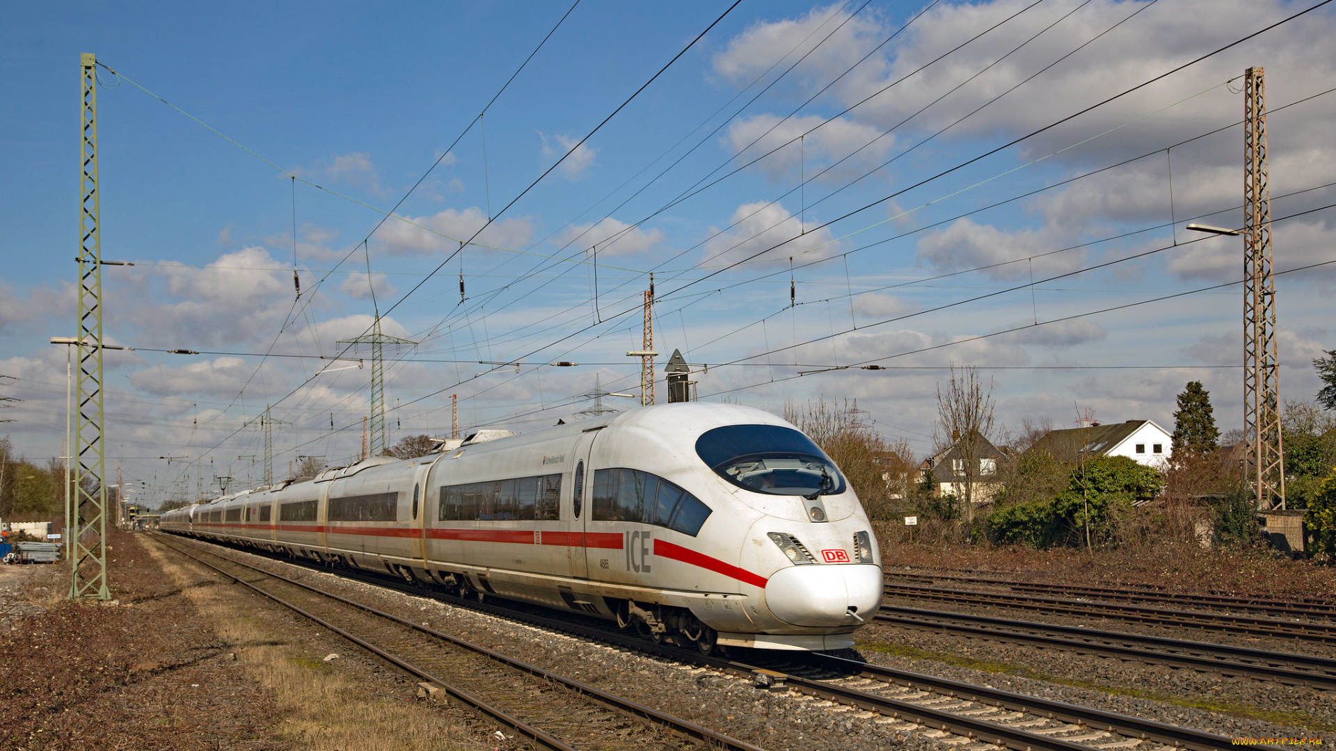 техника, электровозы, локомотив, состав