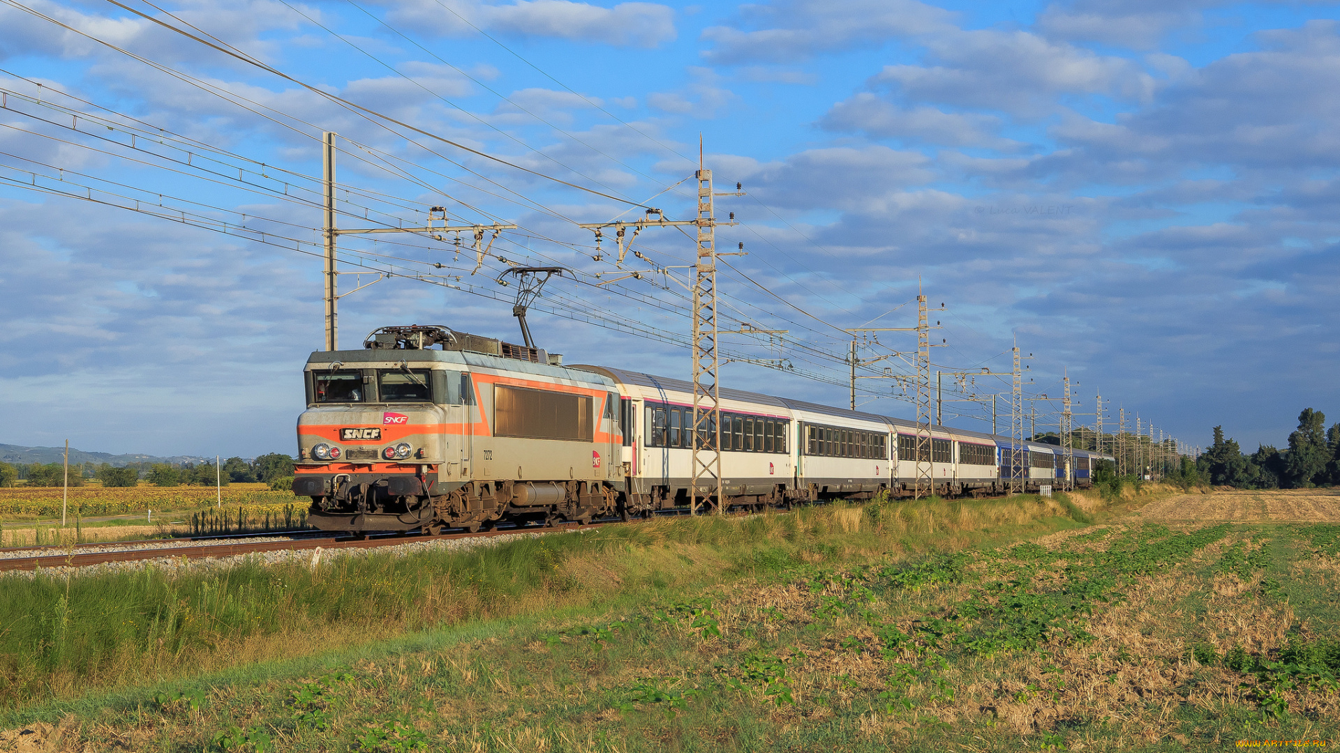 техника, электровозы, состав, локомотив