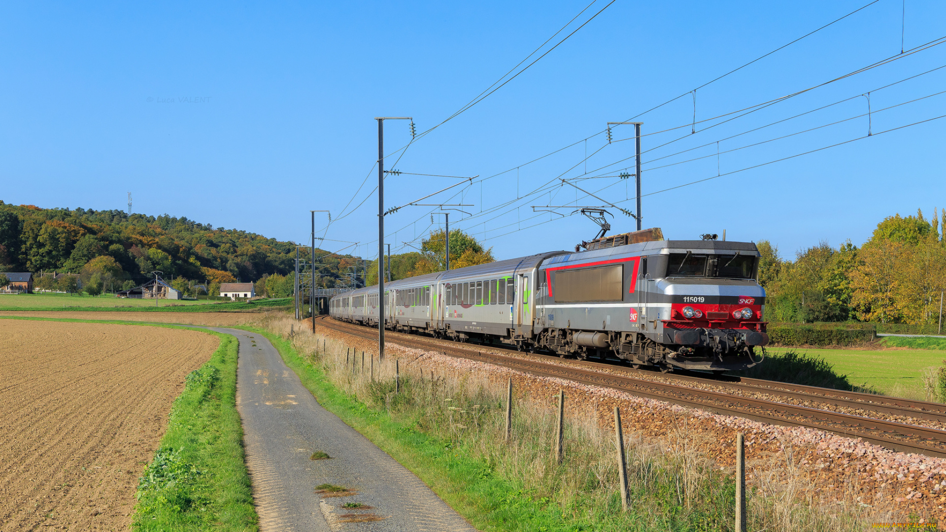 техника, электровозы, состав, локомотив