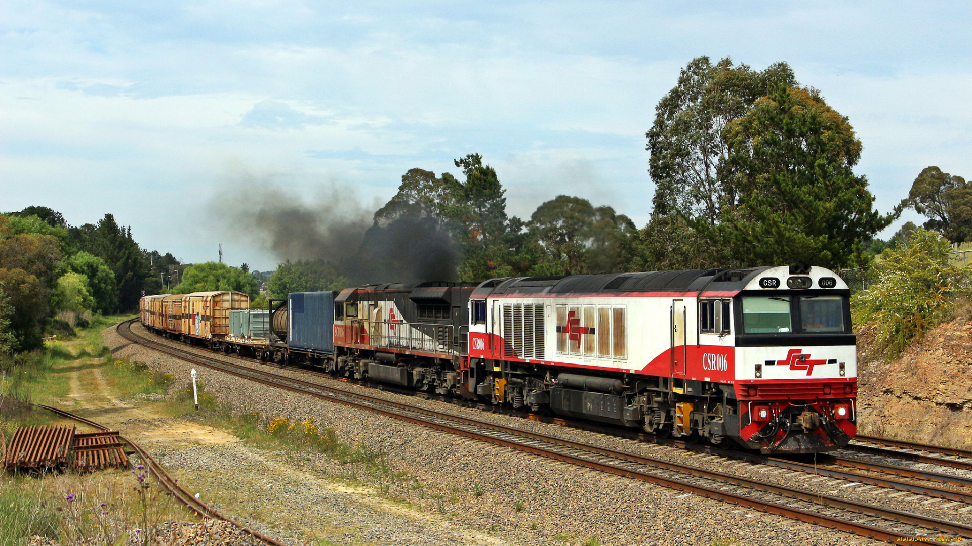техника, поезда, состав, локомотив