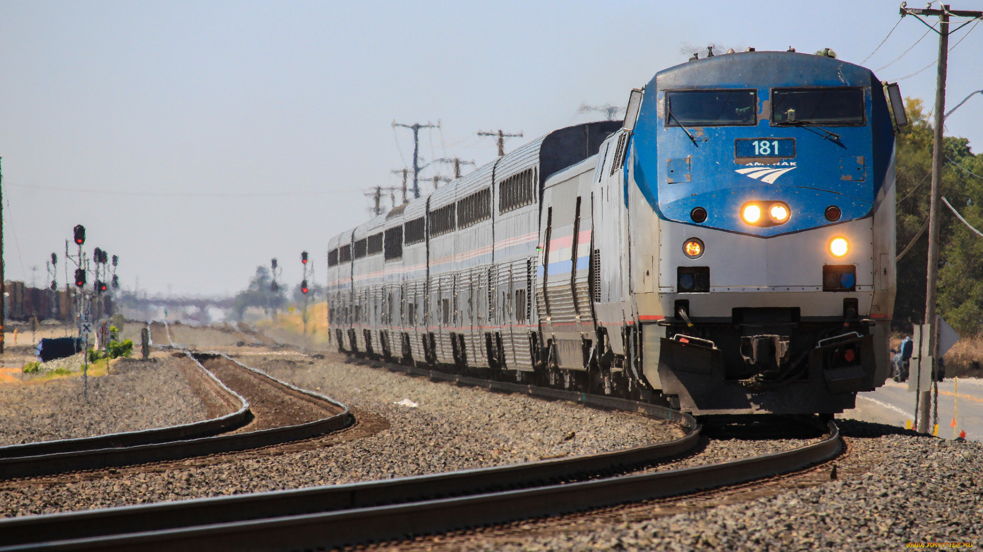 техника, поезда, состав, локомотив