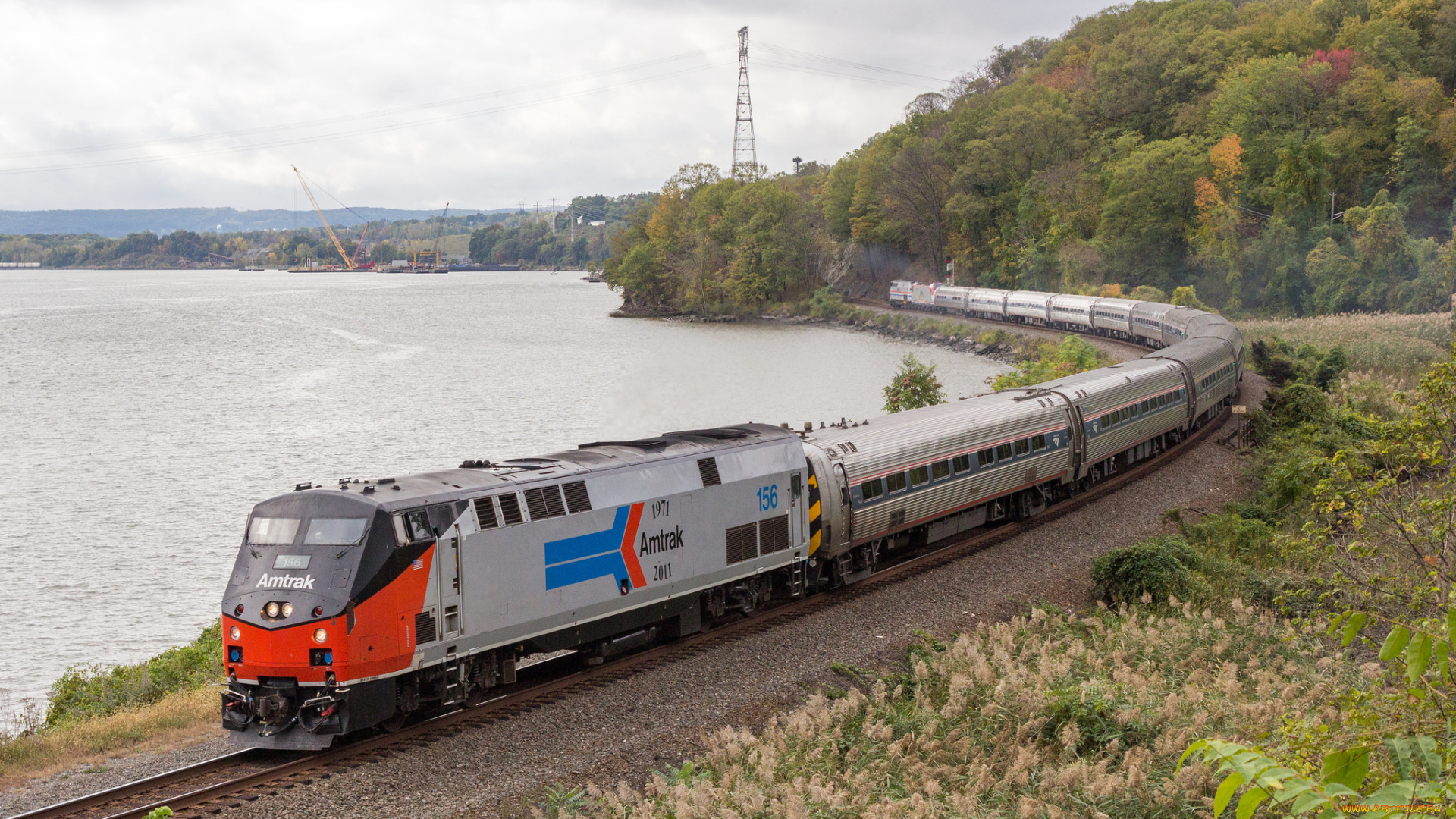 техника, поезда, состав, локомотив