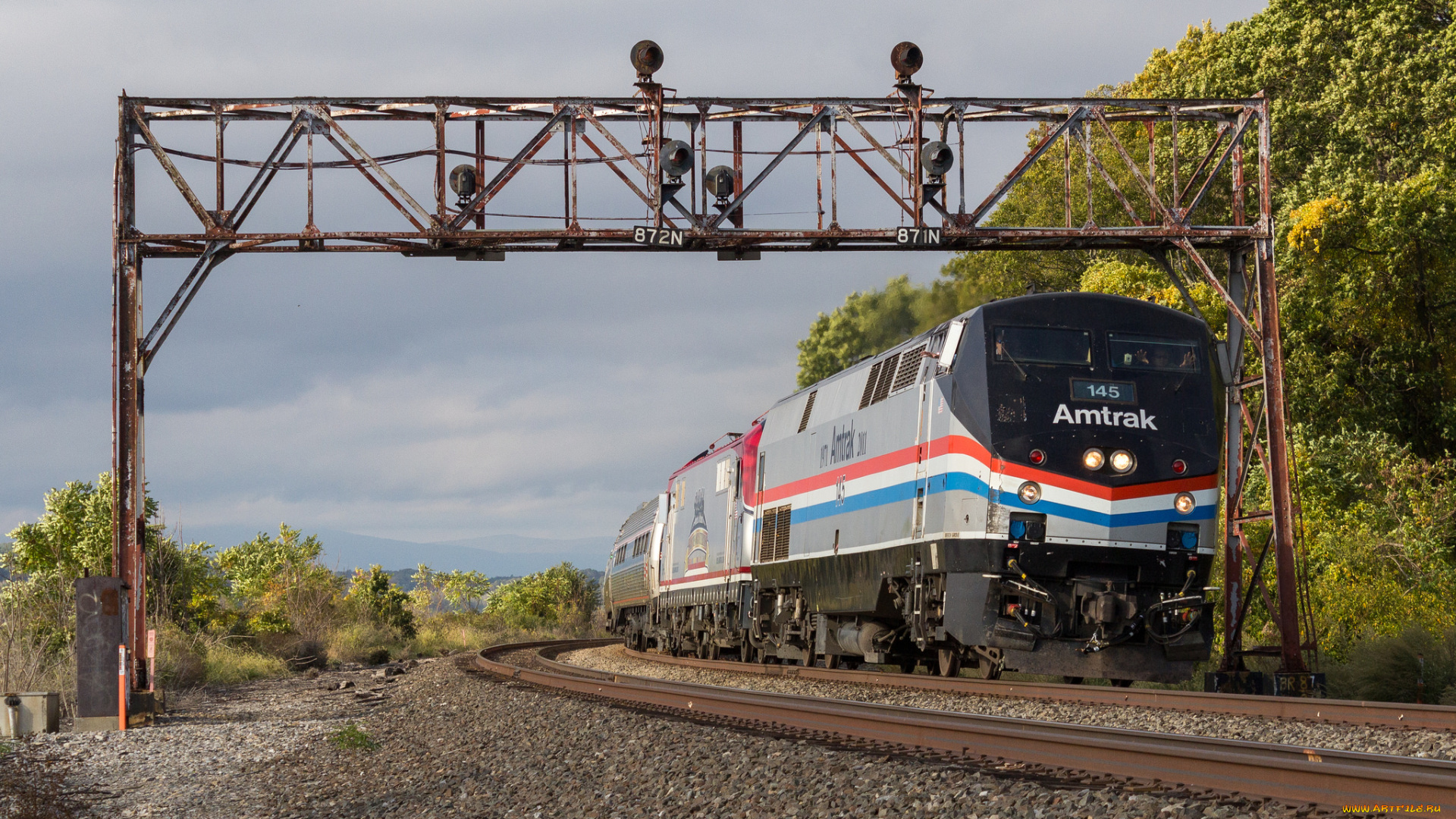 техника, поезда, состав, локомотив