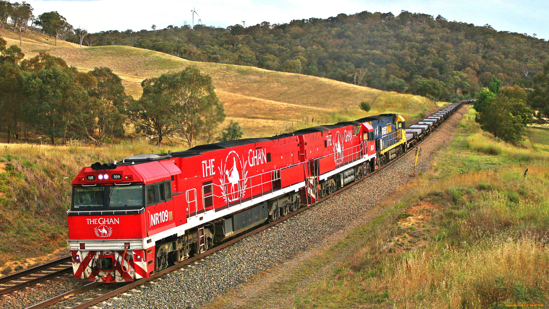 техника, поезда, состав, локомотив