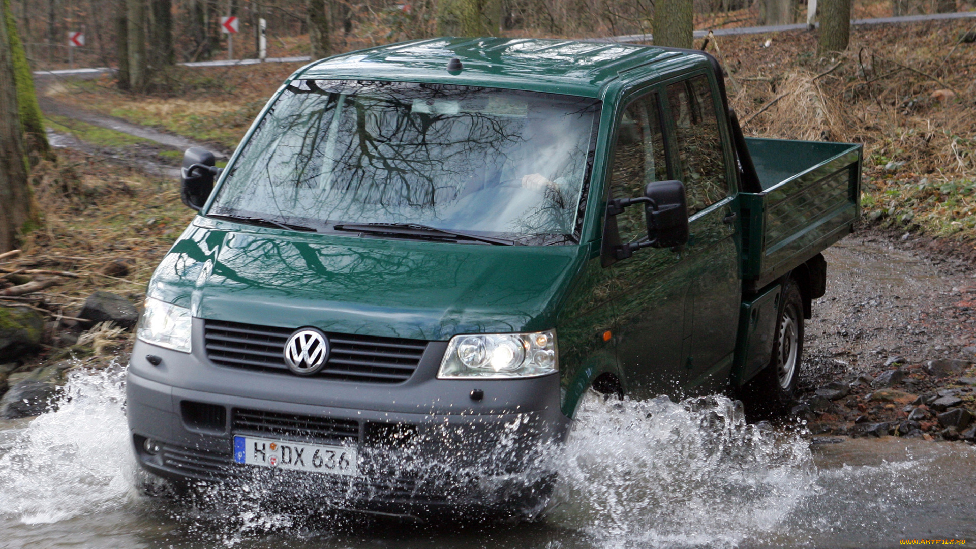 volkswagen, t5, transporter, double, cab, pickup, 2003, автомобили, volkswagen, 2003, pickup, cab, double, transporter, t5