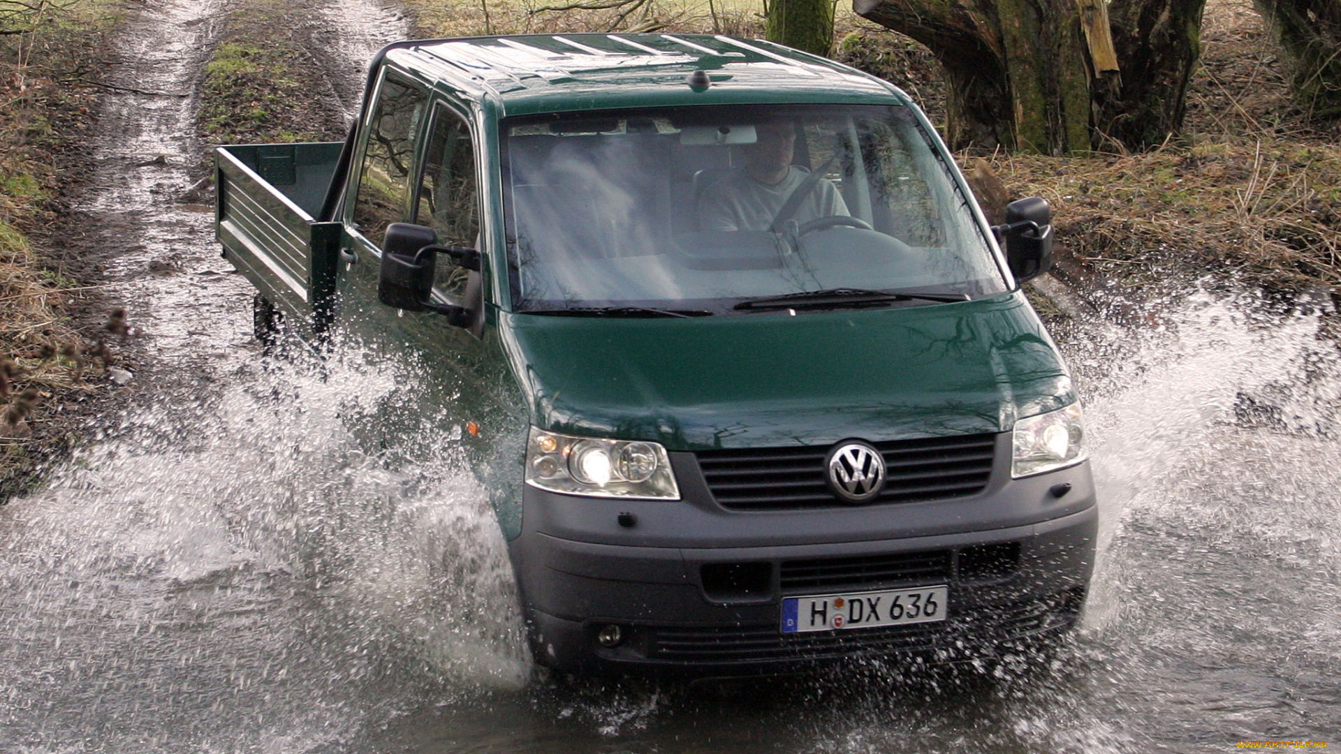 volkswagen, t5, transporter, double, cab, pickup, 2003, автомобили, volkswagen, cab, double, t5, transporter, 2003, pickup