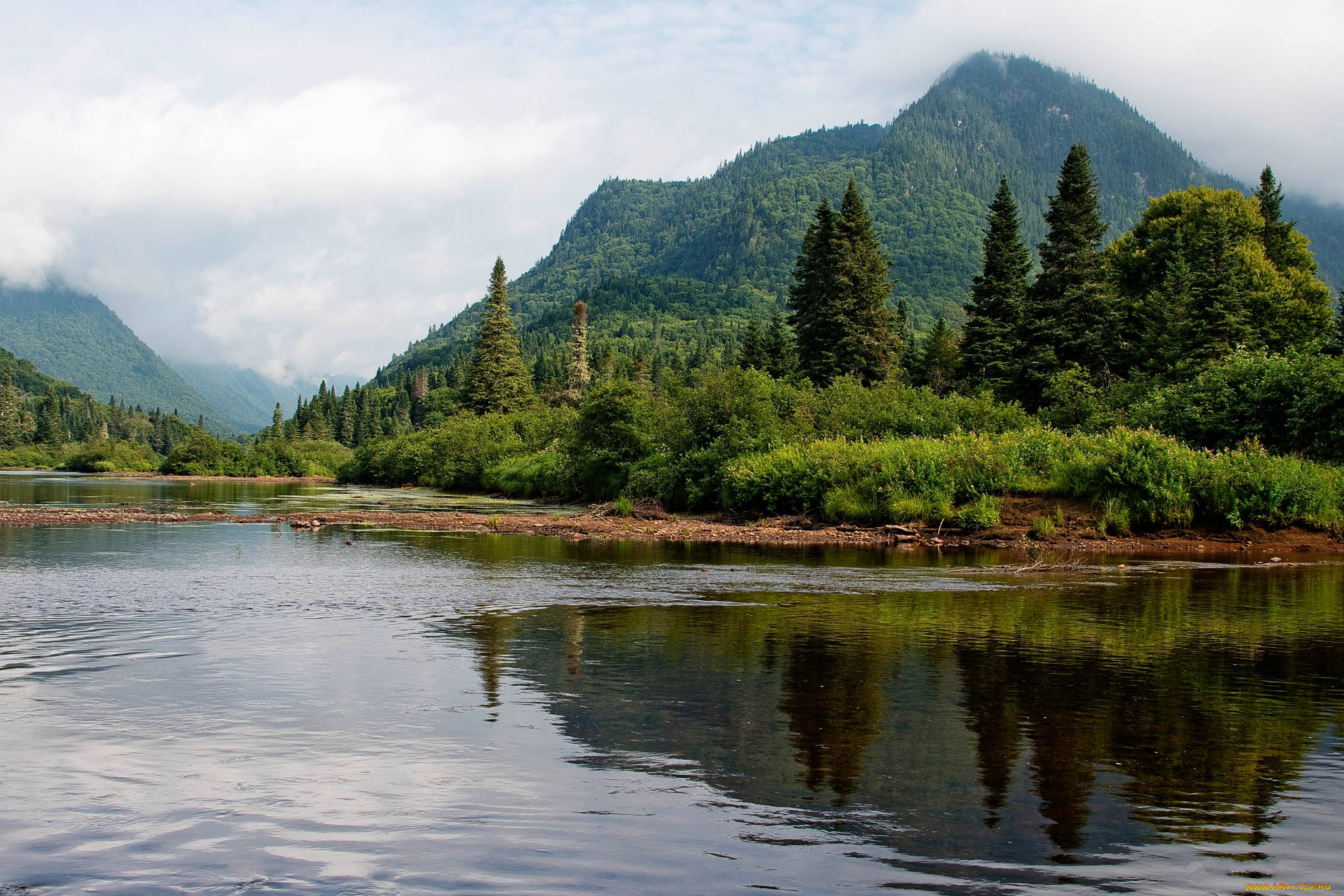 природа, реки, озера, простор