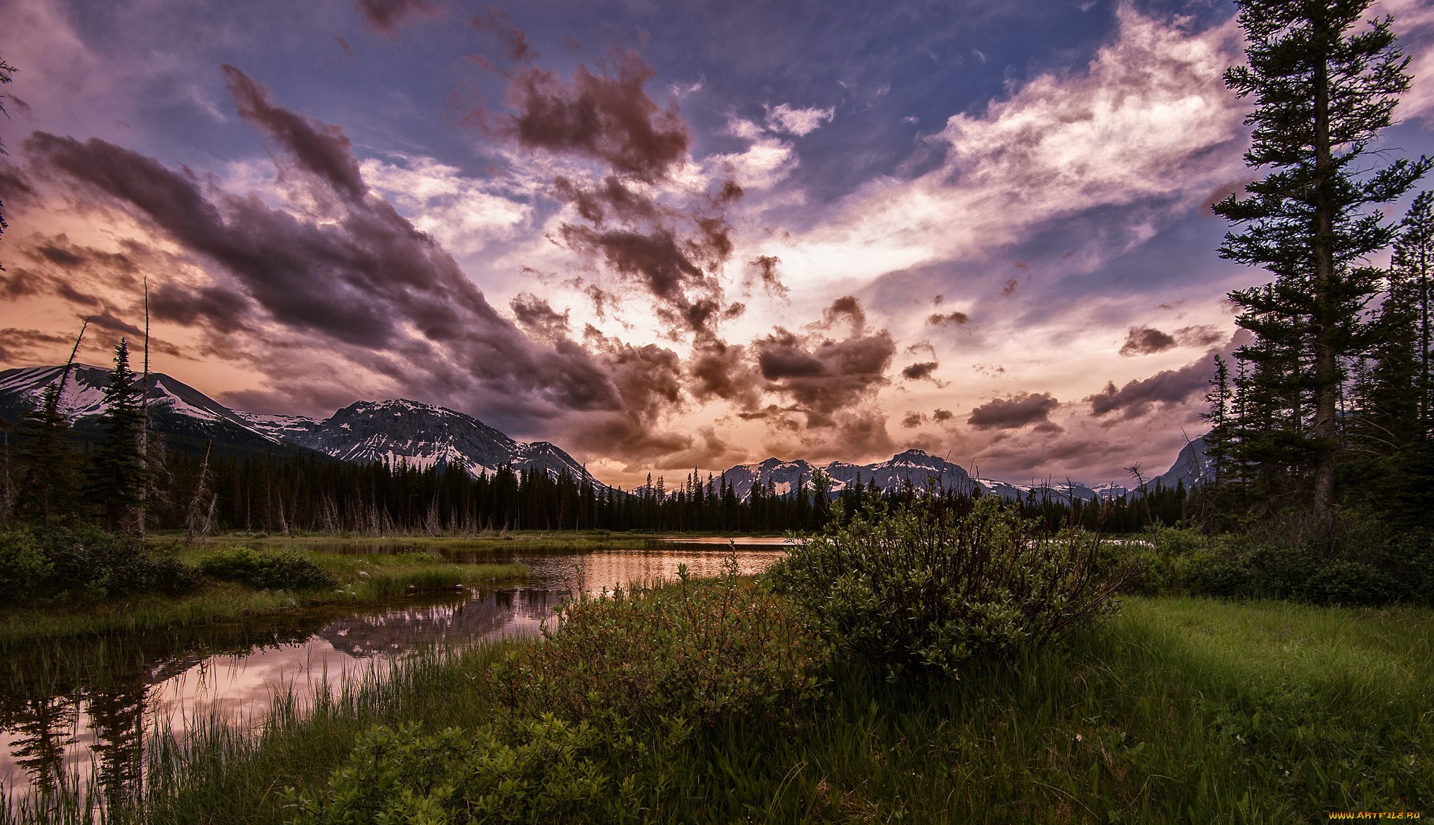 природа, реки, озера, простор