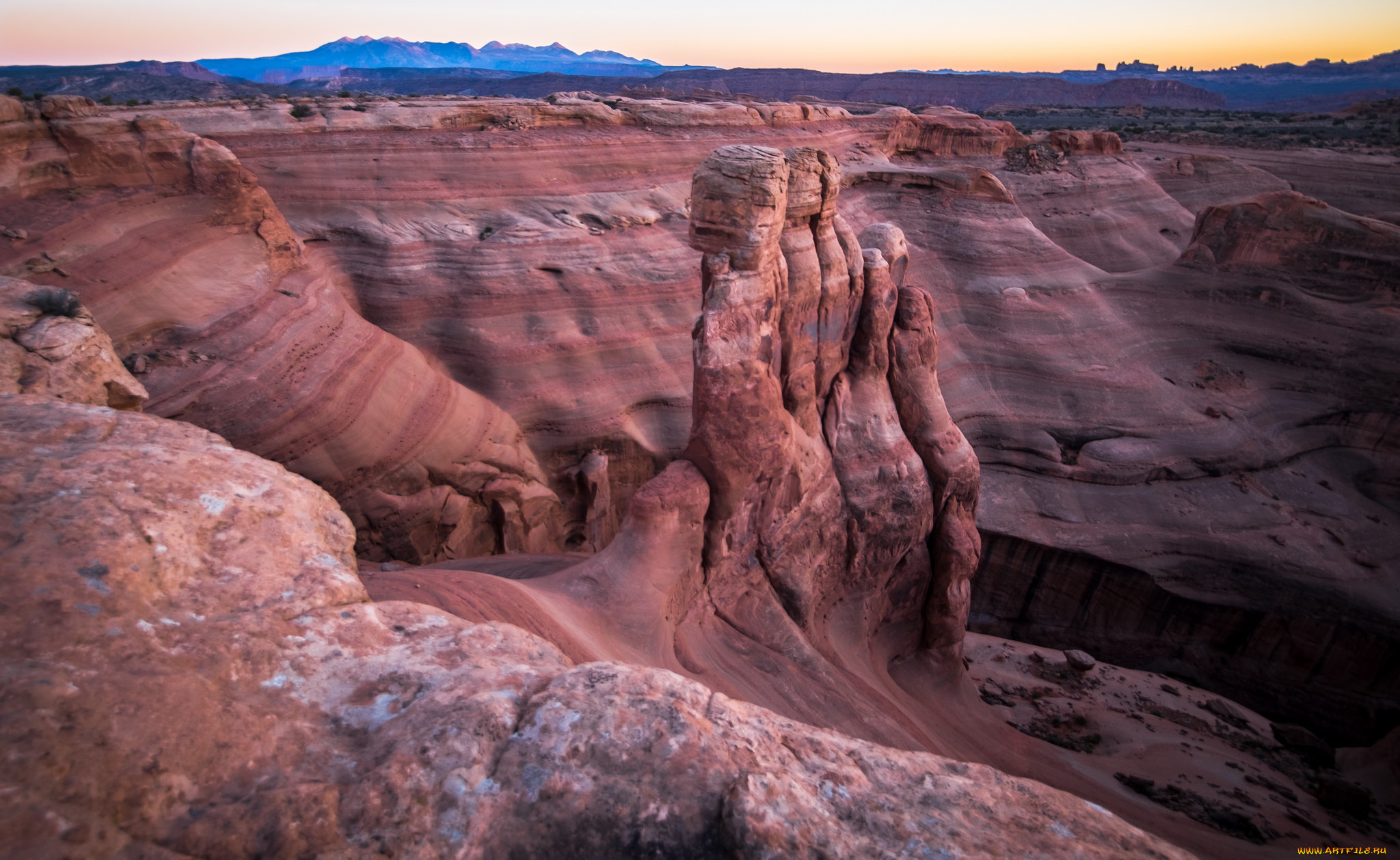 природа, горы, простор