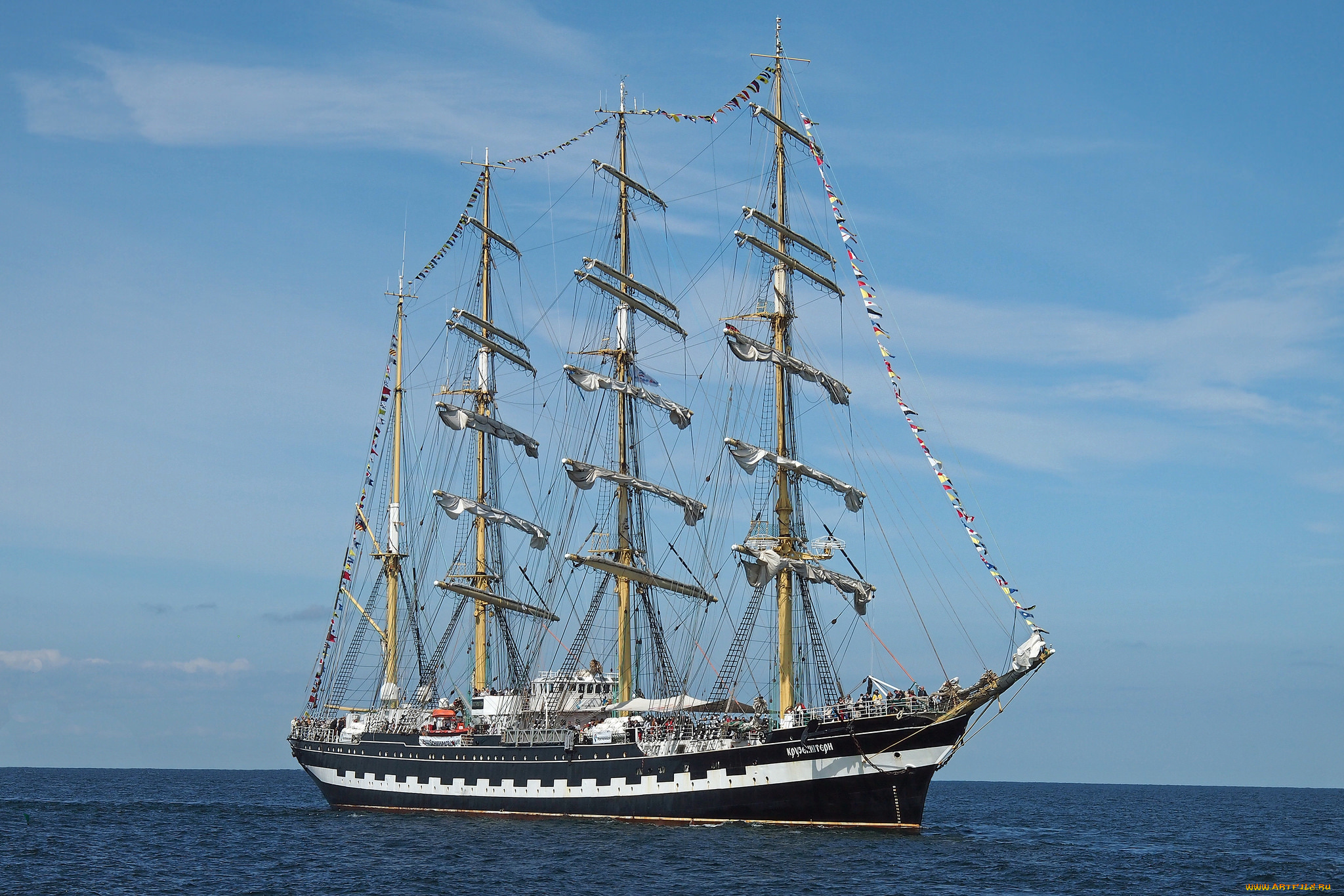 корабли, парусники, паруса, мачты