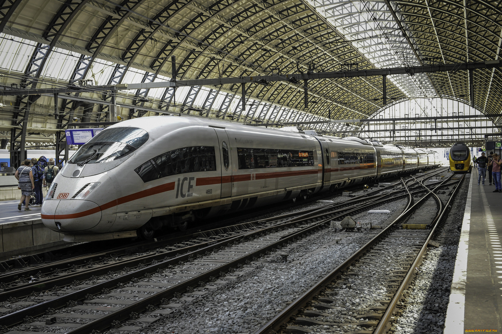 техника, электровозы, локомотив, состав