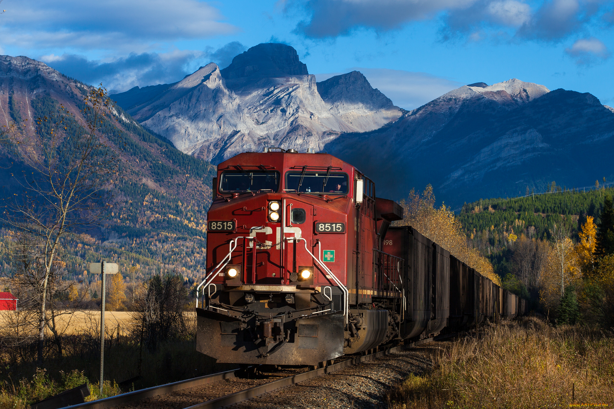 техника, поезда, состав, локомотив